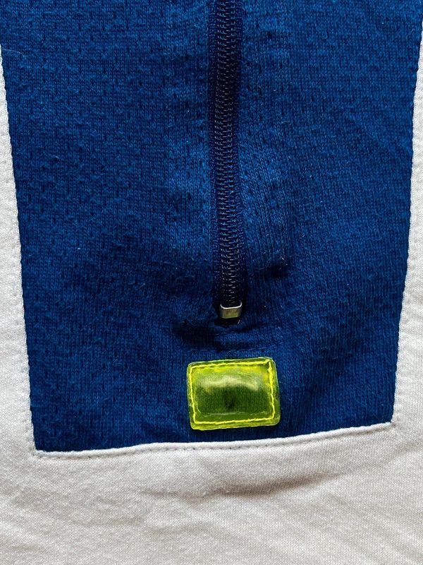 Adidas Adidas Equipments Sz XL Vintage 90s Polo Shirt Rare Zip Neck Size US XL / EU 56 / 4 - 12 Thumbnail