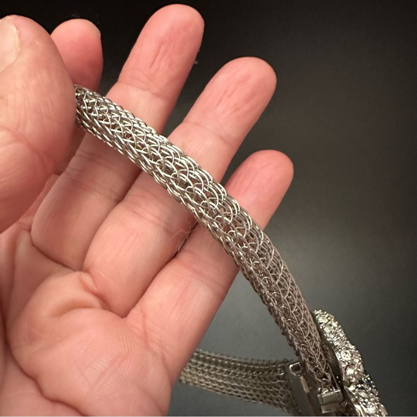 Other Vintage 90's Silver Cage Choker Set Size ONE SIZE - 4 Thumbnail