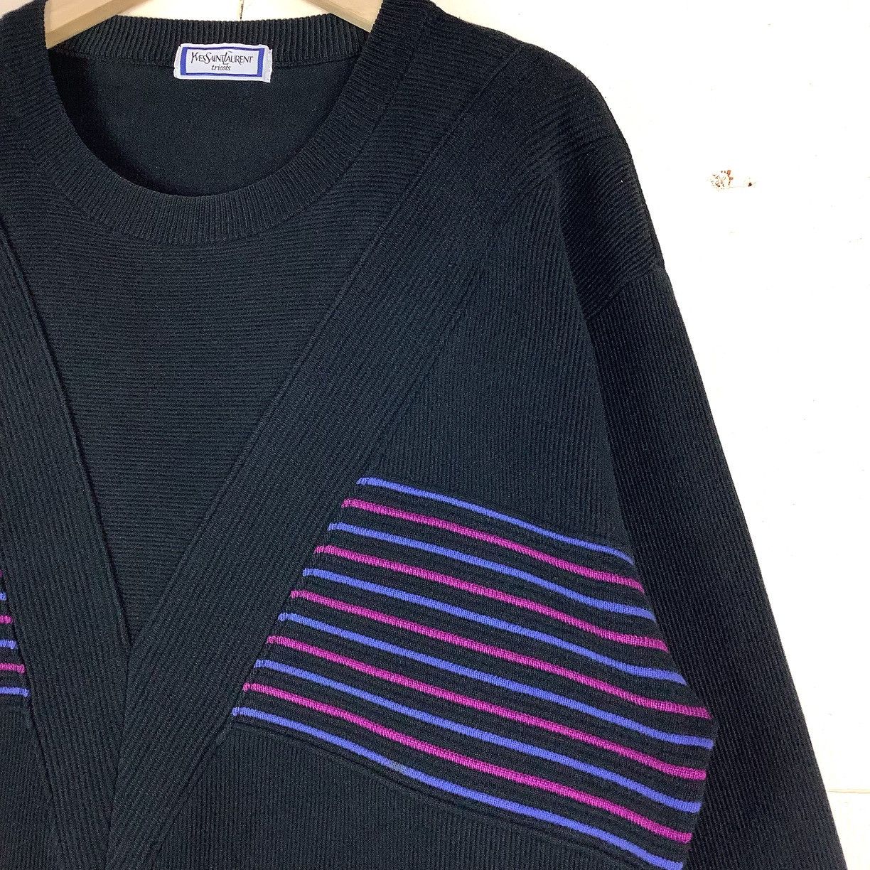 Yves Saint Laurent Yves Saint Laurent Sweatshirt Plain Double Pockets Pullover Size S / US 4 / IT 40 - 6 Thumbnail