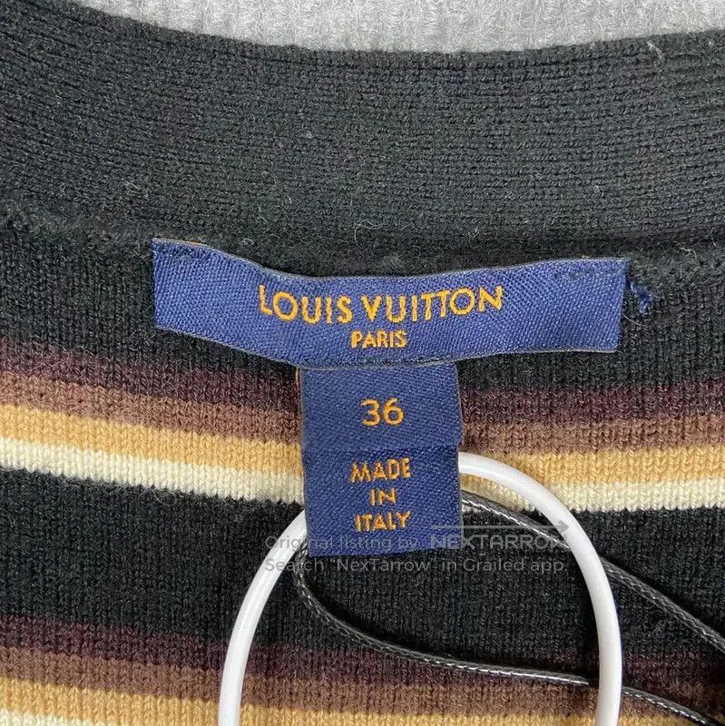 Louis Vuitton Louis Vuitton Black Wool Knitted Women's Vest . Size S / US 4 / IT 40 - 4 Thumbnail