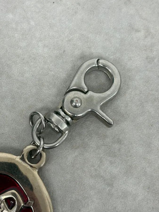 Dsquared2 2000s Dsquared2 Red & Grey Propaganda Charm Logo Keychain Size ONE SIZE - 4 Thumbnail