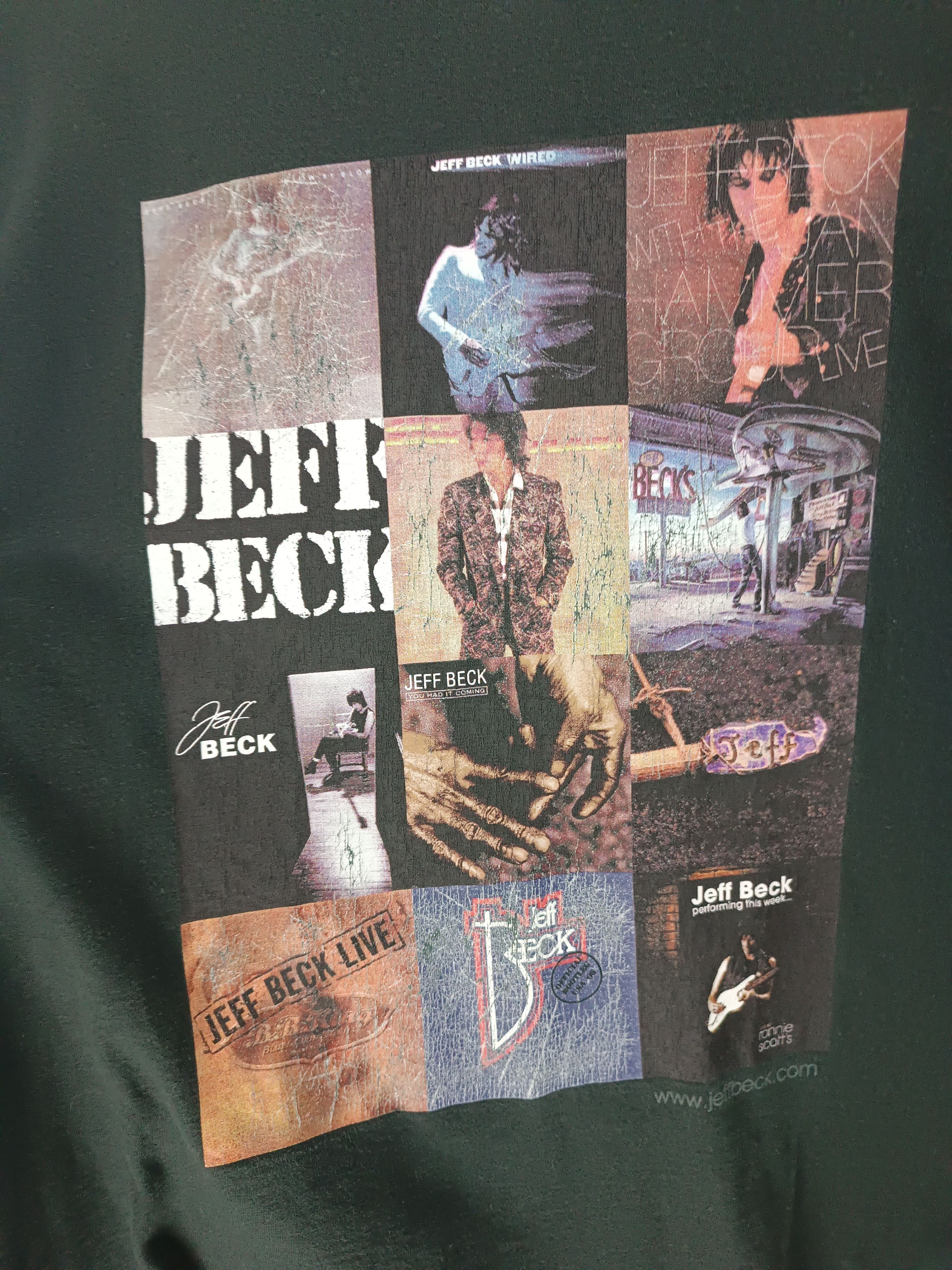 Band Tees VINTAGE '08 JEFF BECK ALBUM COLLECTION FADED TEE YARDBIRDS Size US L / EU 52-54 / 3 - 8 Thumbnail