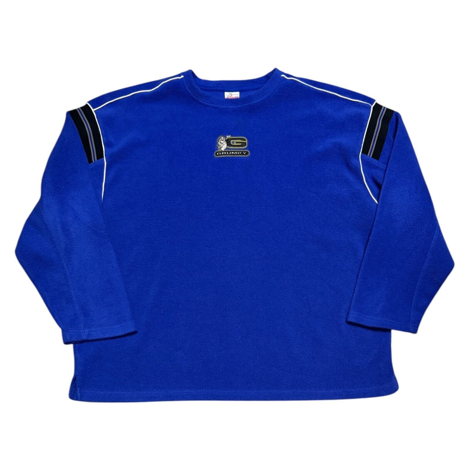 Disney VINTAGE Y2K Disney GRUMPY Snow White Fleece Sweatshirt XXL Size US XXL / EU 58 / 5 - 1 Thumbnail