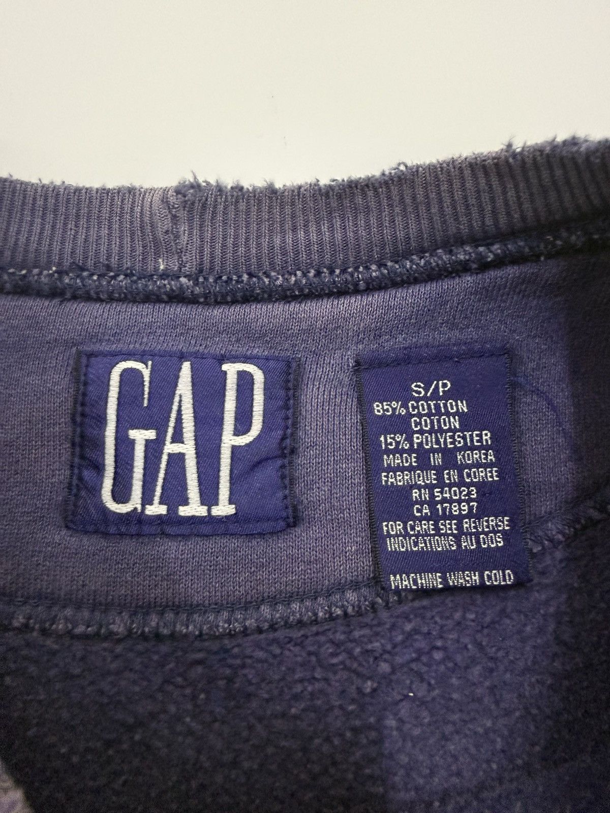 Gap 🔥90s GAP iConic logo Kanye West Super Distressed Sweatshirt Size US M / EU 48-50 / 2 - 10 Thumbnail