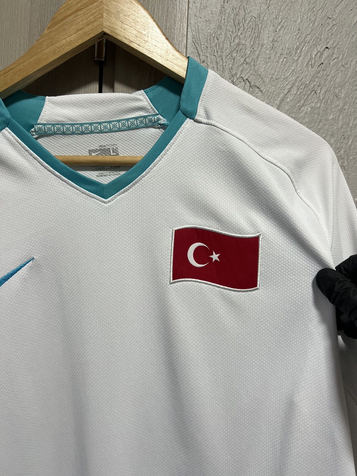 Nike NIKE T90 TURKEY FOOTBALL KIT SOCCER JERSEY EURO Size US L / EU 52-54 / 3 - 11 Thumbnail