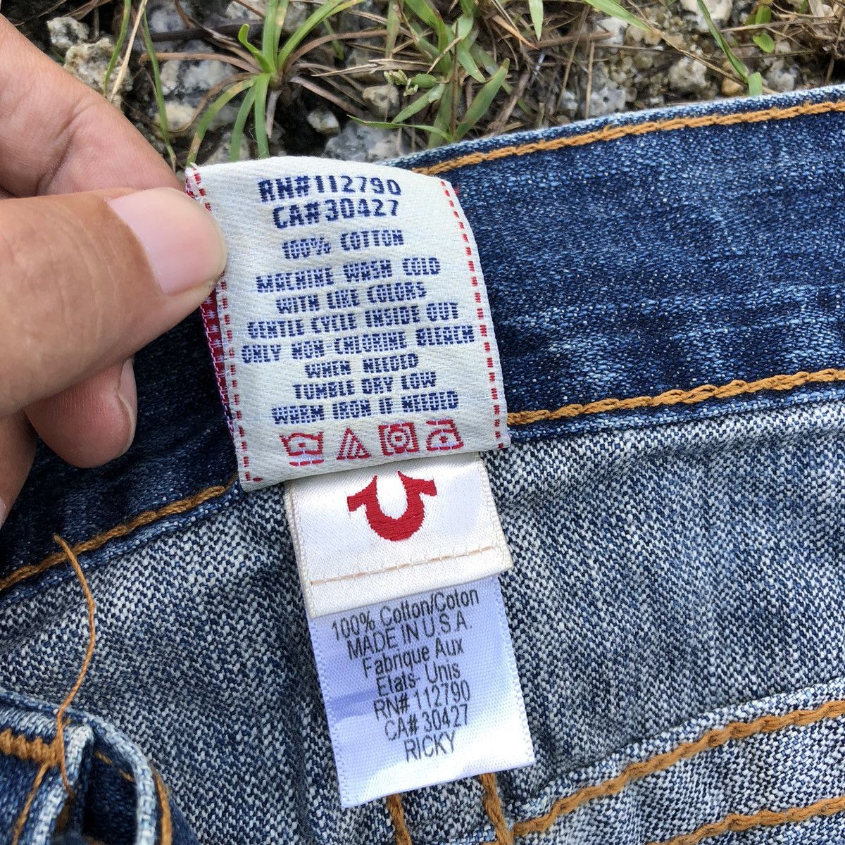 True Religion Vintage True Religion Made In USA Denim Pants Size US 33 - 6 Thumbnail
