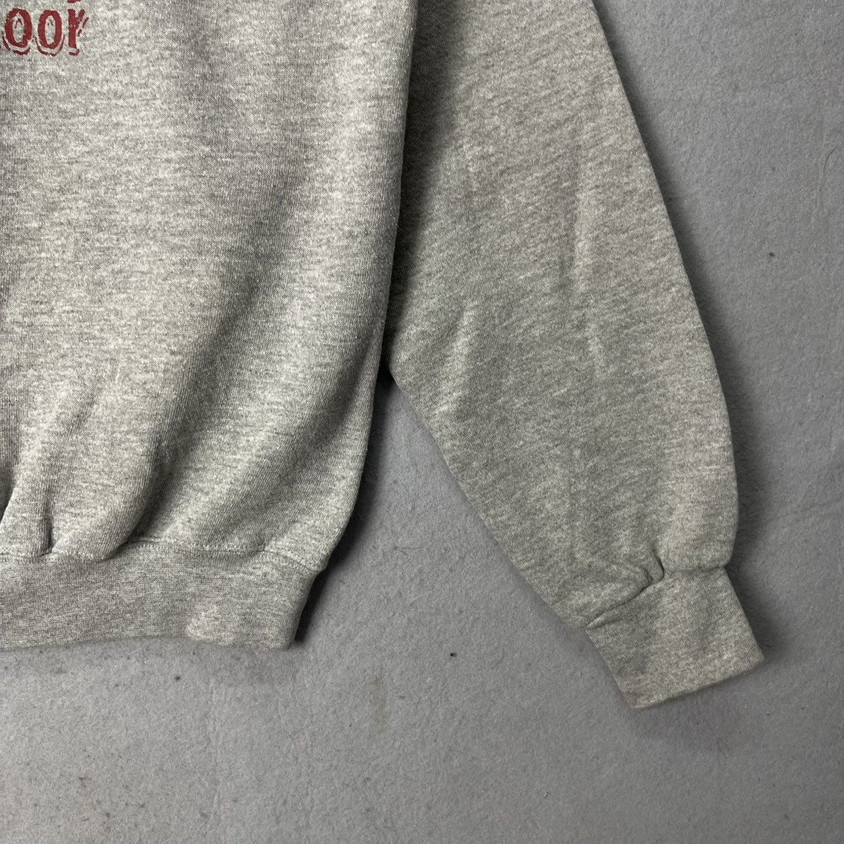 Edwin Vintage 80s Edwin Western Outdoor Crewneck Sweatshirt Gray Size US L / EU 52-54 / 3 - 4 Thumbnail