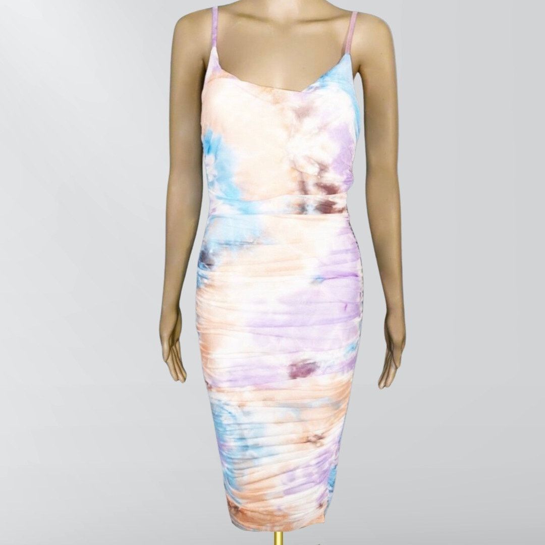 Dolls Kill Cupshe - Floral Purple / Yellow Summer Maxi Midi Dress | Grailed