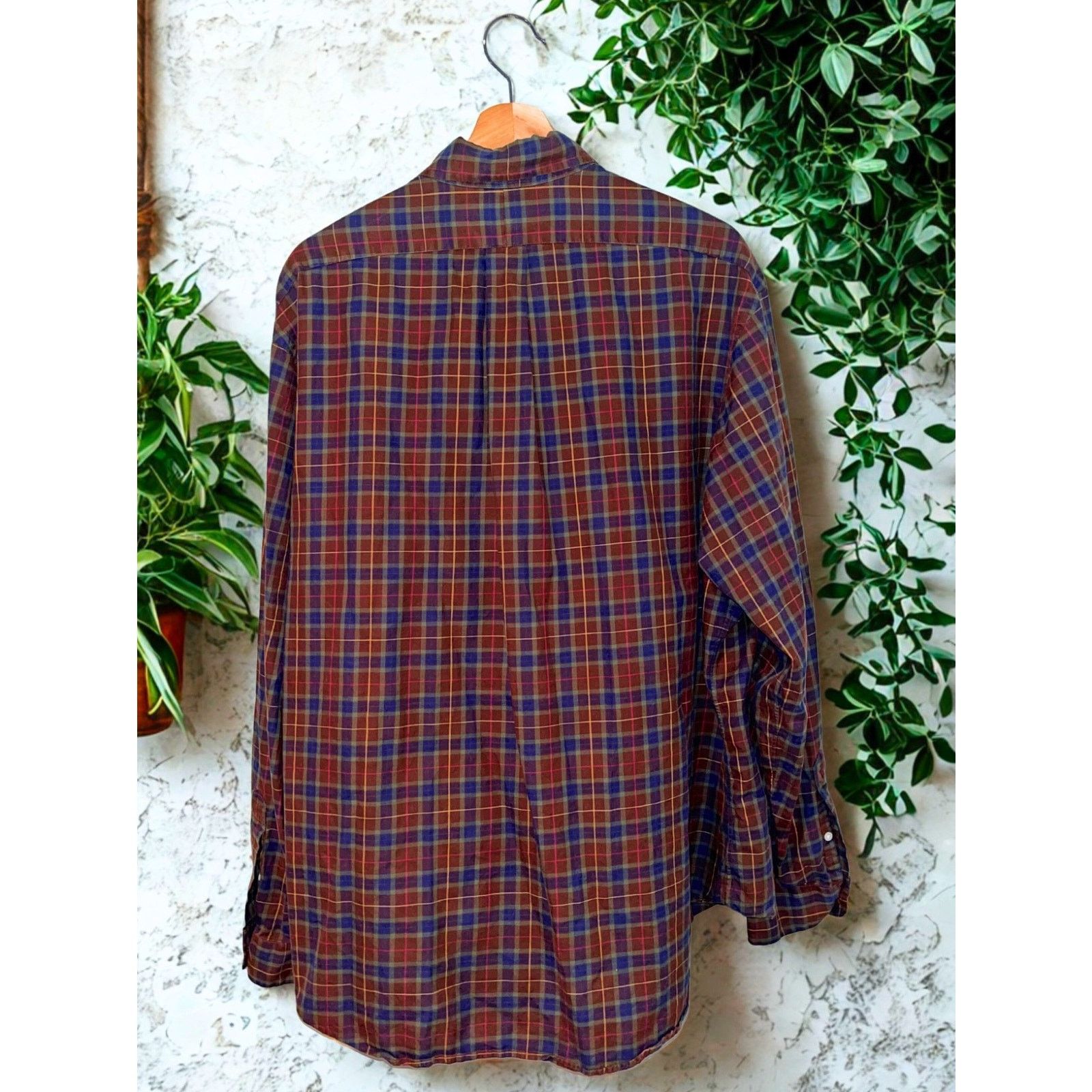Polo Ralph Lauren Polo Ralph Lauren Vintage 90s Plaid Shirt Men 2XL Custom Fit Size US XXL / EU 58 / 5 - 3 Thumbnail