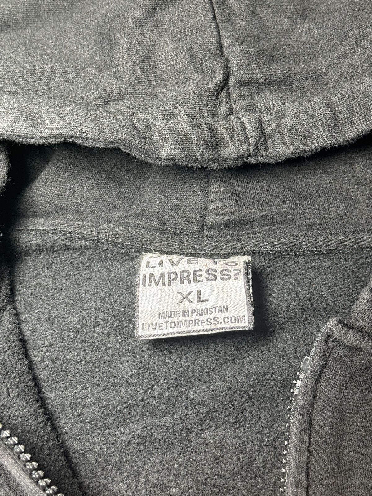 Harley Davidson Y2K Flame Sleeve Boxy Biker Hip Hop Grunge Full Zip Hoodie Size US M / EU 48-50 / 2 - 3 Thumbnail