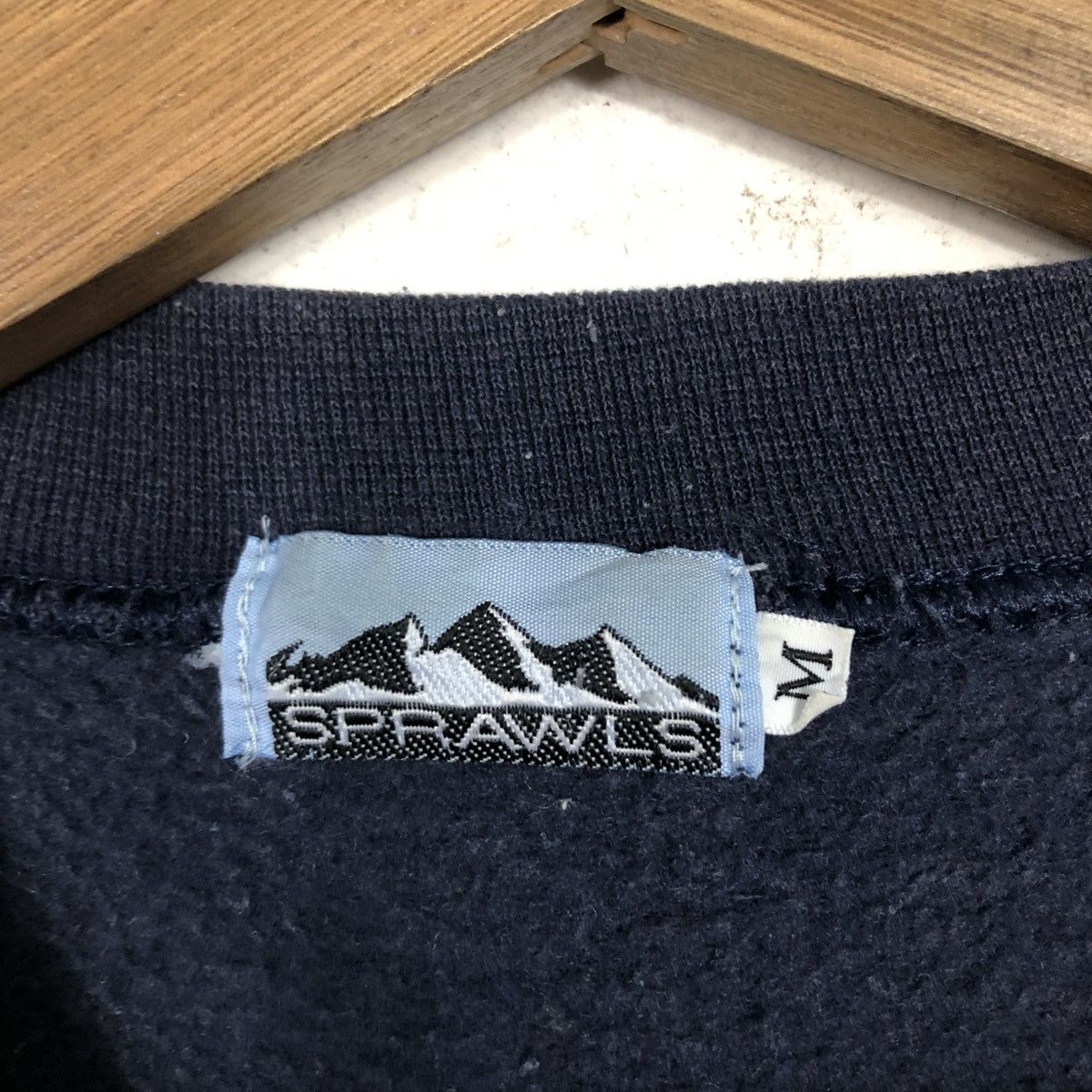Vintage 📌Vintage Sweatshirt Crewneck Sprawls Big Logo Design Size US M / EU 48-50 / 2 - 15 Thumbnail