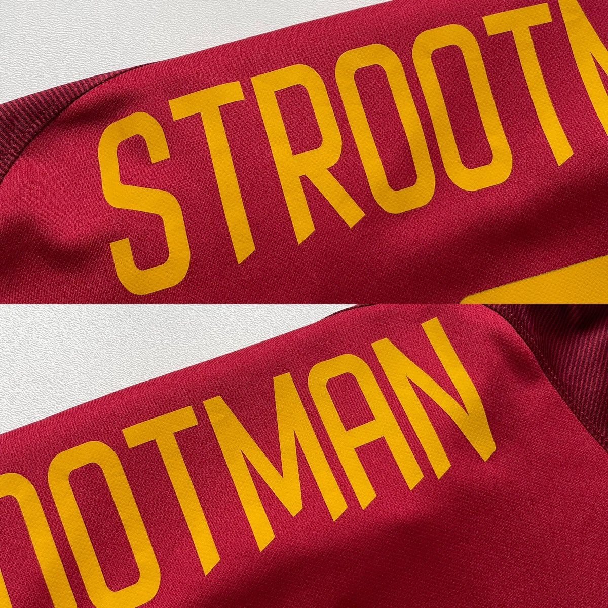 Nike Nike AS Roma 2017/2018 Home Jersey #6 STROOTMAN Serie A Rare Size US M / EU 48-50 / 2 - 11 Thumbnail