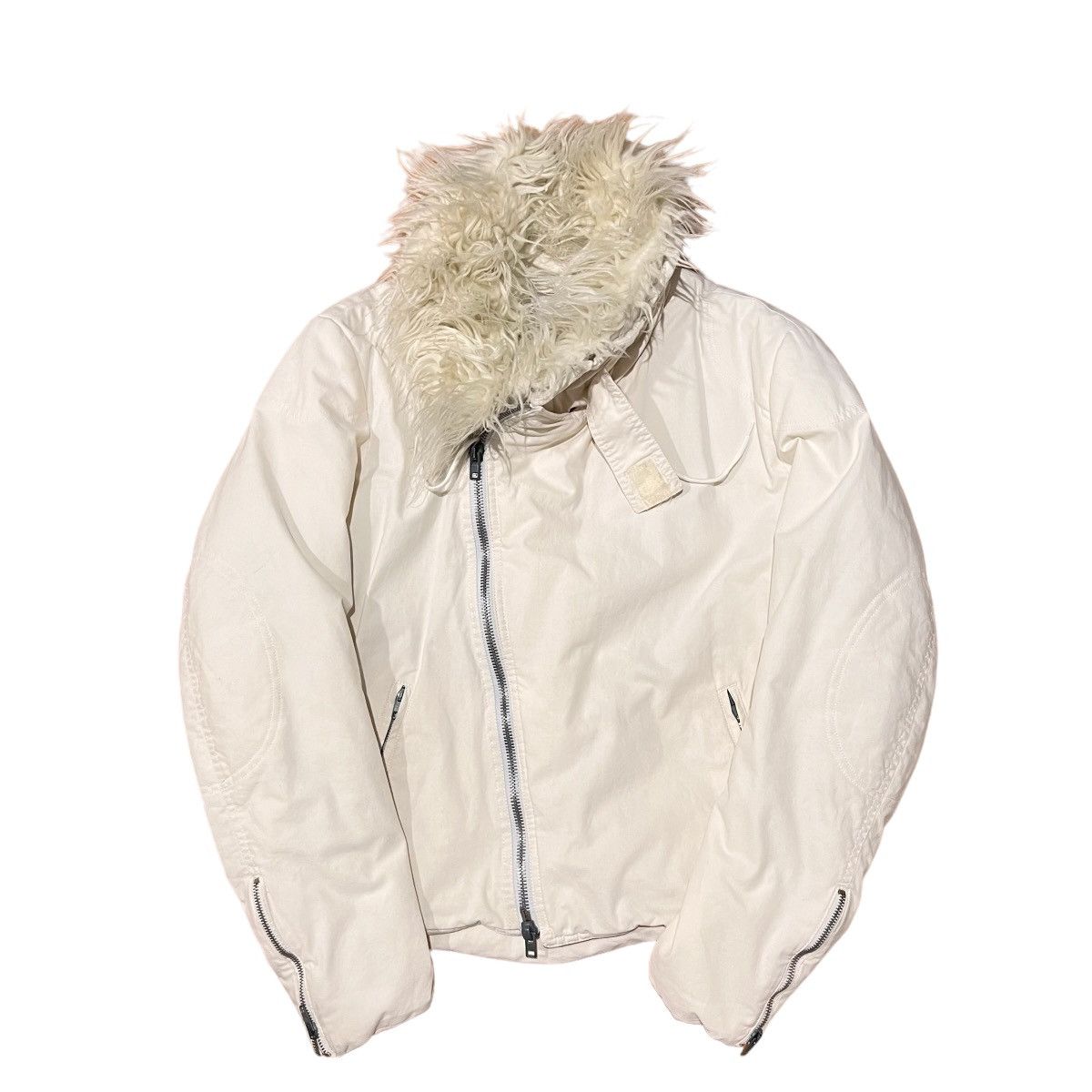 Helmut Lang HELMUT LANG 1999AW moleskin asymmetry Astro Moto Jacket Size US M / EU 48-50 / 2 - 9 Thumbnail