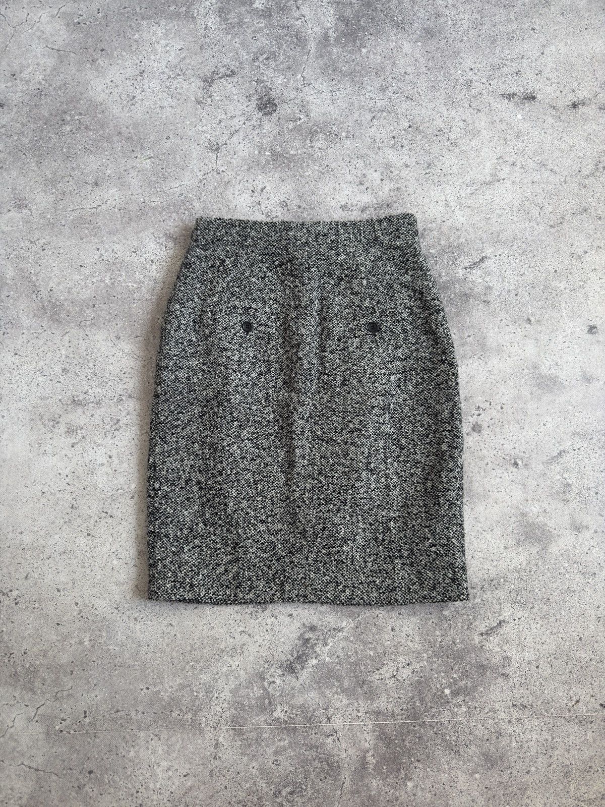 Max Mara Max Mara Wool Skirt Dress Size 26" / US 2 / IT 38 - 2 Thumbnail