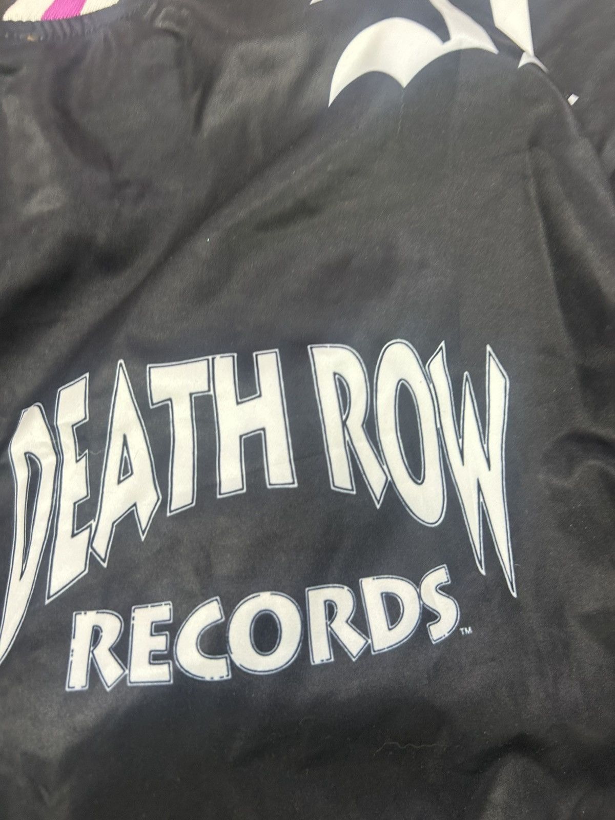 Death Row Records ladies uk 18 Death Row Records padded jacket oversized Size XXL / US 16-18 / IT 52-54 - 2 Thumbnail