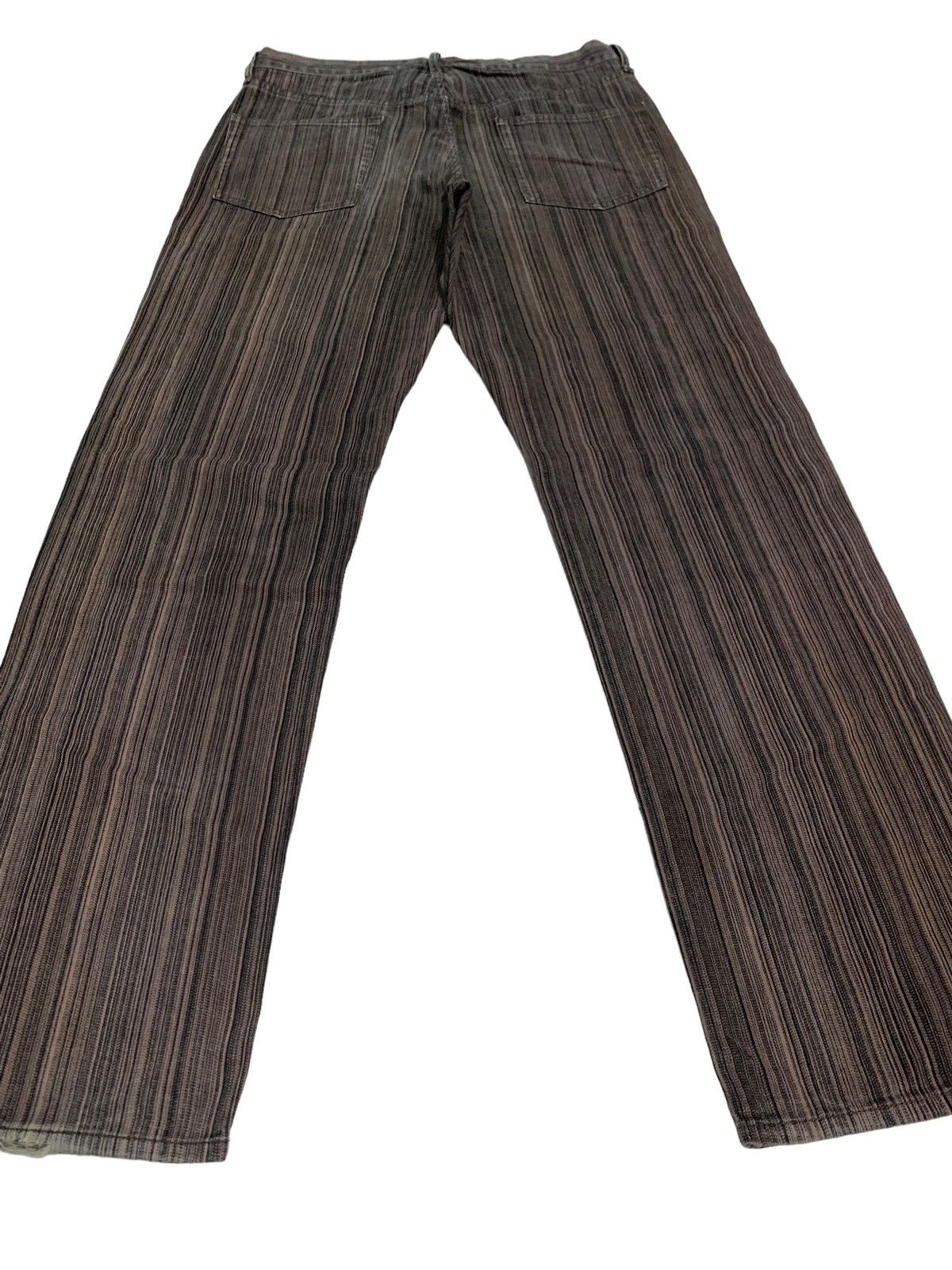 Japanese Brand 🔥Rare Vintage Stripes Trouser Japanese Brand Size US 32 / EU 48 - 6 Thumbnail