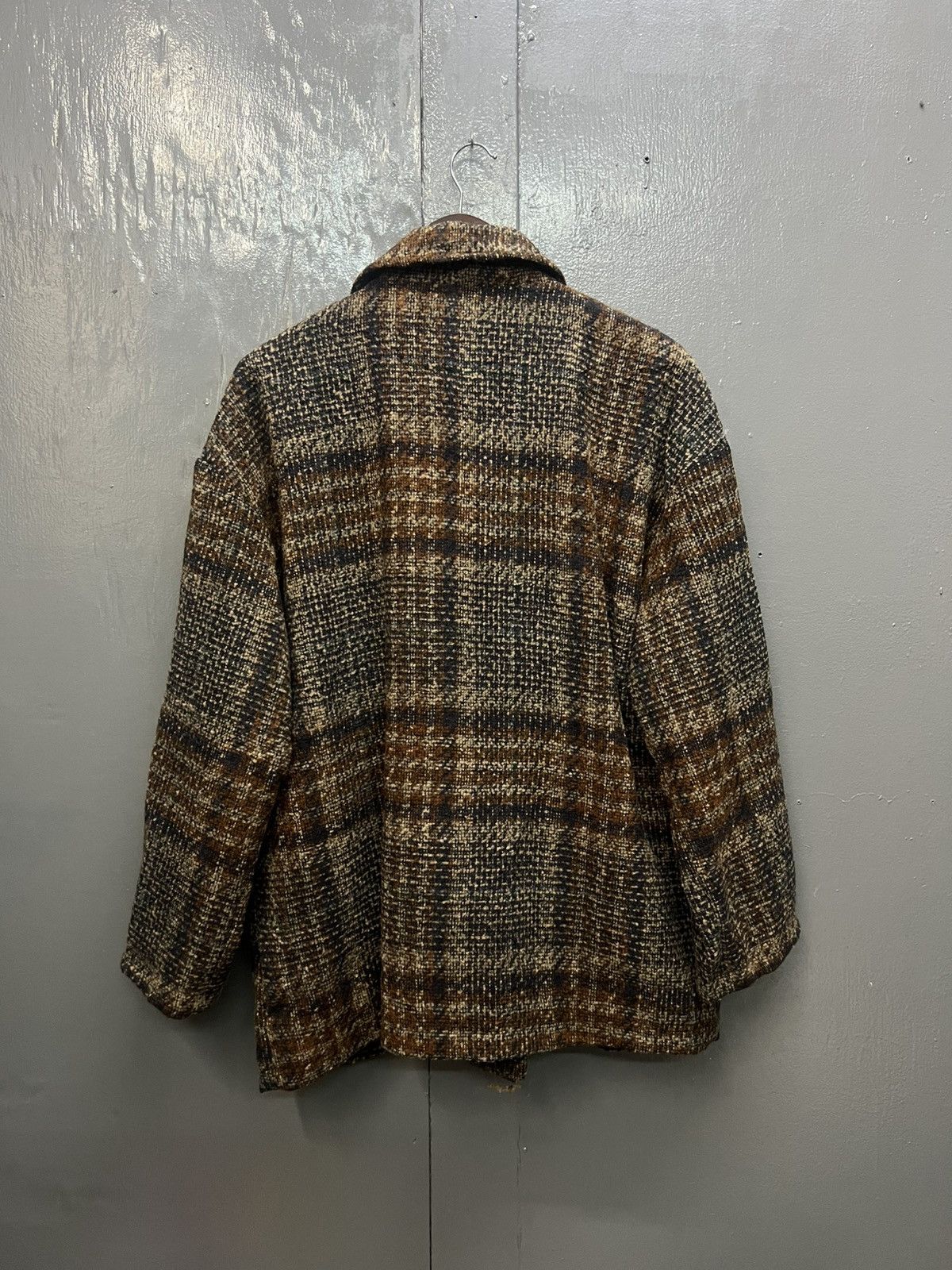 Japanese Brand Classical Elf Plaid Jacket Coat Size US L / EU 52-54 / 3 - 4 Thumbnail