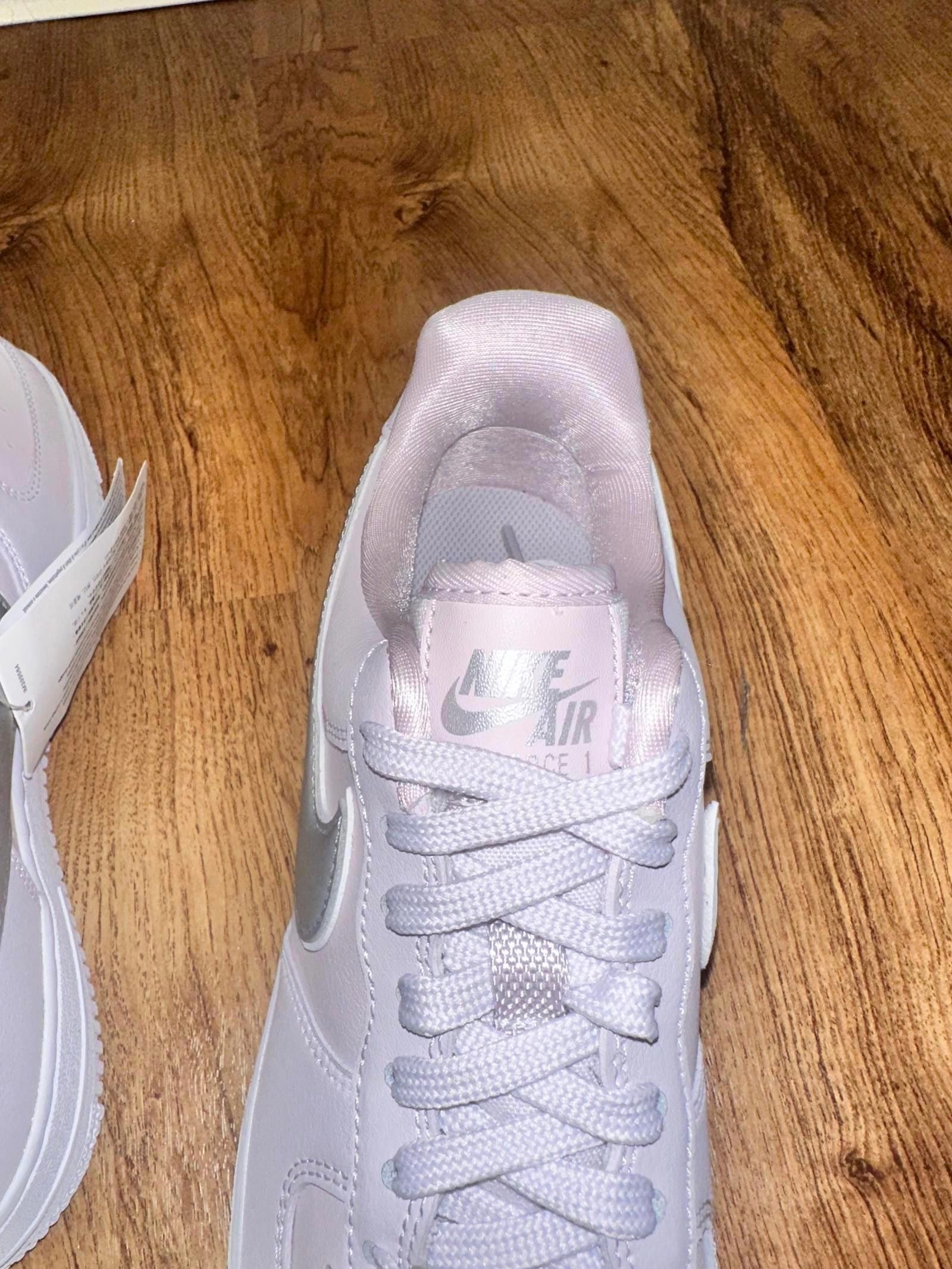 Nike Nike Air Force 1 Low Light Lilac Silver (Women's) Sample Size US 7 / IT 37 - 6 Thumbnail