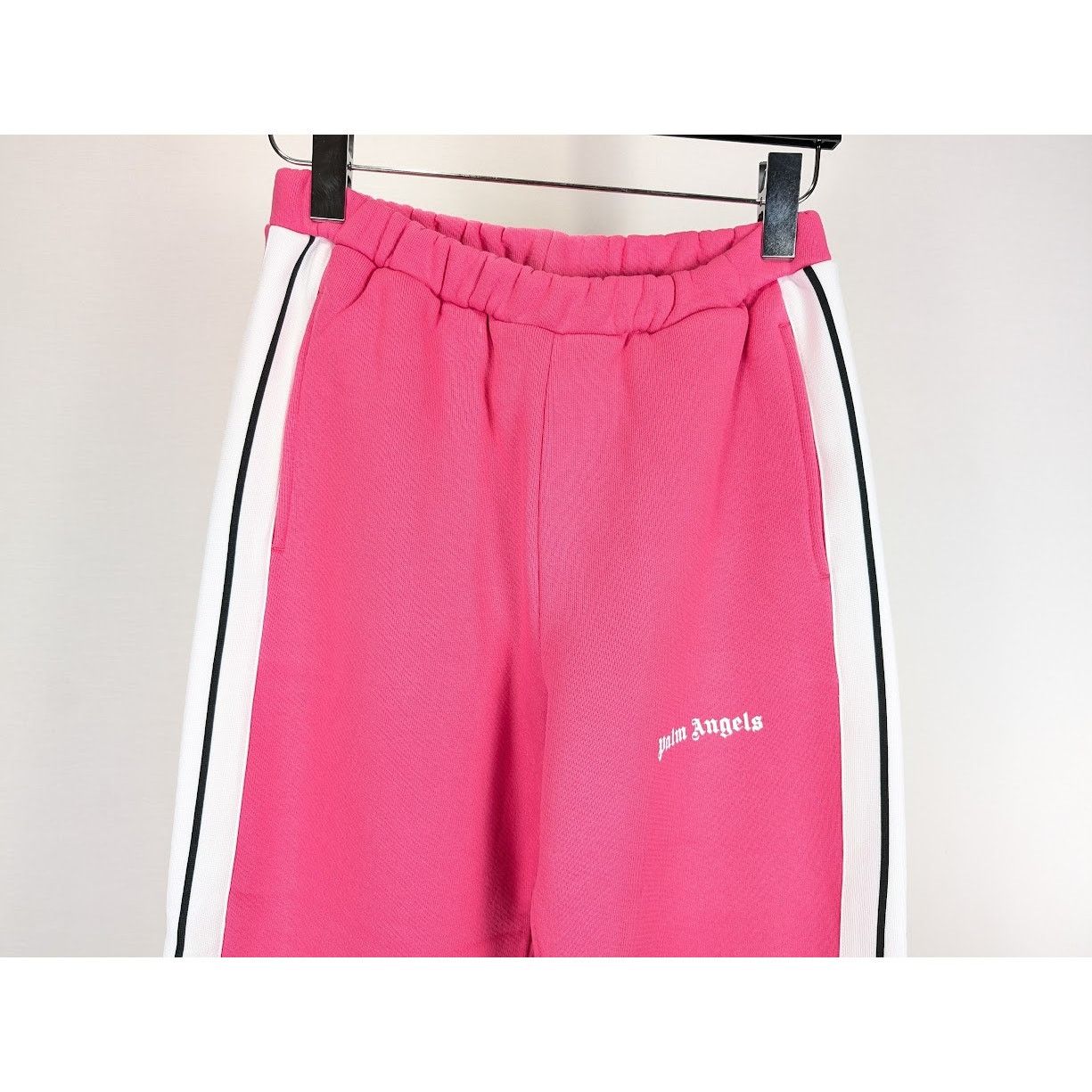Palm Angels o1rshd1 Classic Logo Sweatpants & Joggers in Fuchsia White Size US 30 / EU 46 - 9 Thumbnail