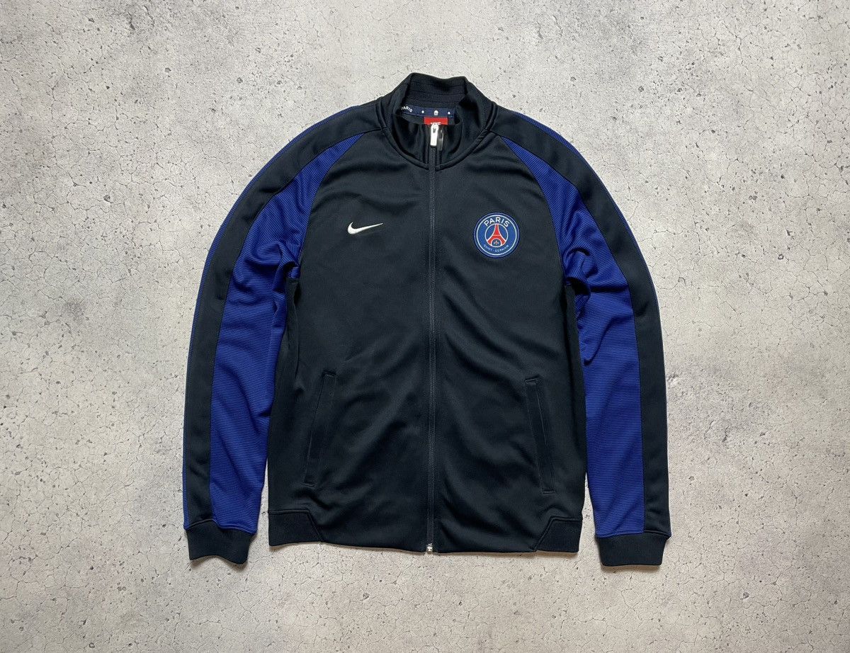 Nike Nike Paris Saint Germain Football Track Top Jacket PSG Y2K Size US M / EU 48-50 / 2 - 1 Thumbnail