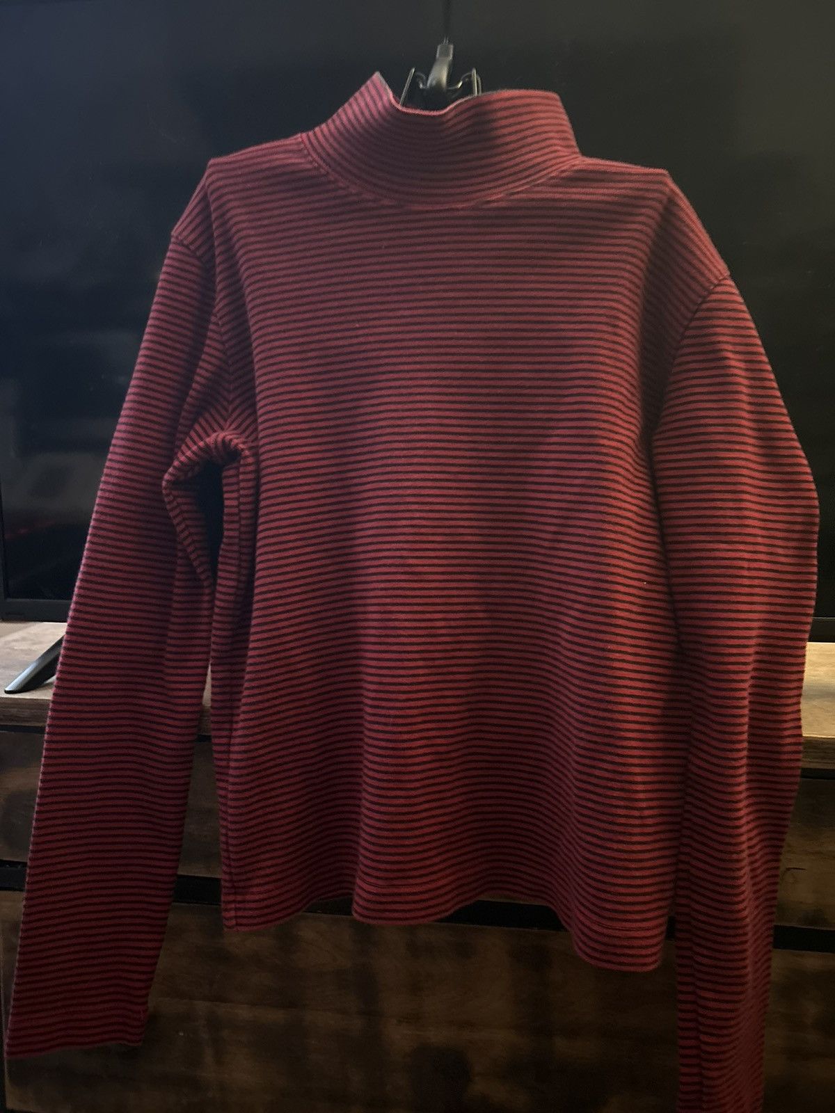Jones New York Red and black striped turtleneck Size S / US 4 / IT 40 - 1 Thumbnail