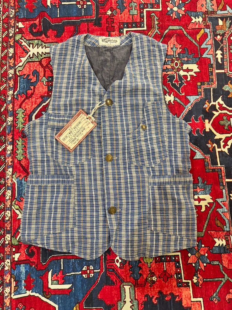 Freewheelers Freewheelers Railway cruise vest Size 36R - 1 Thumbnail
