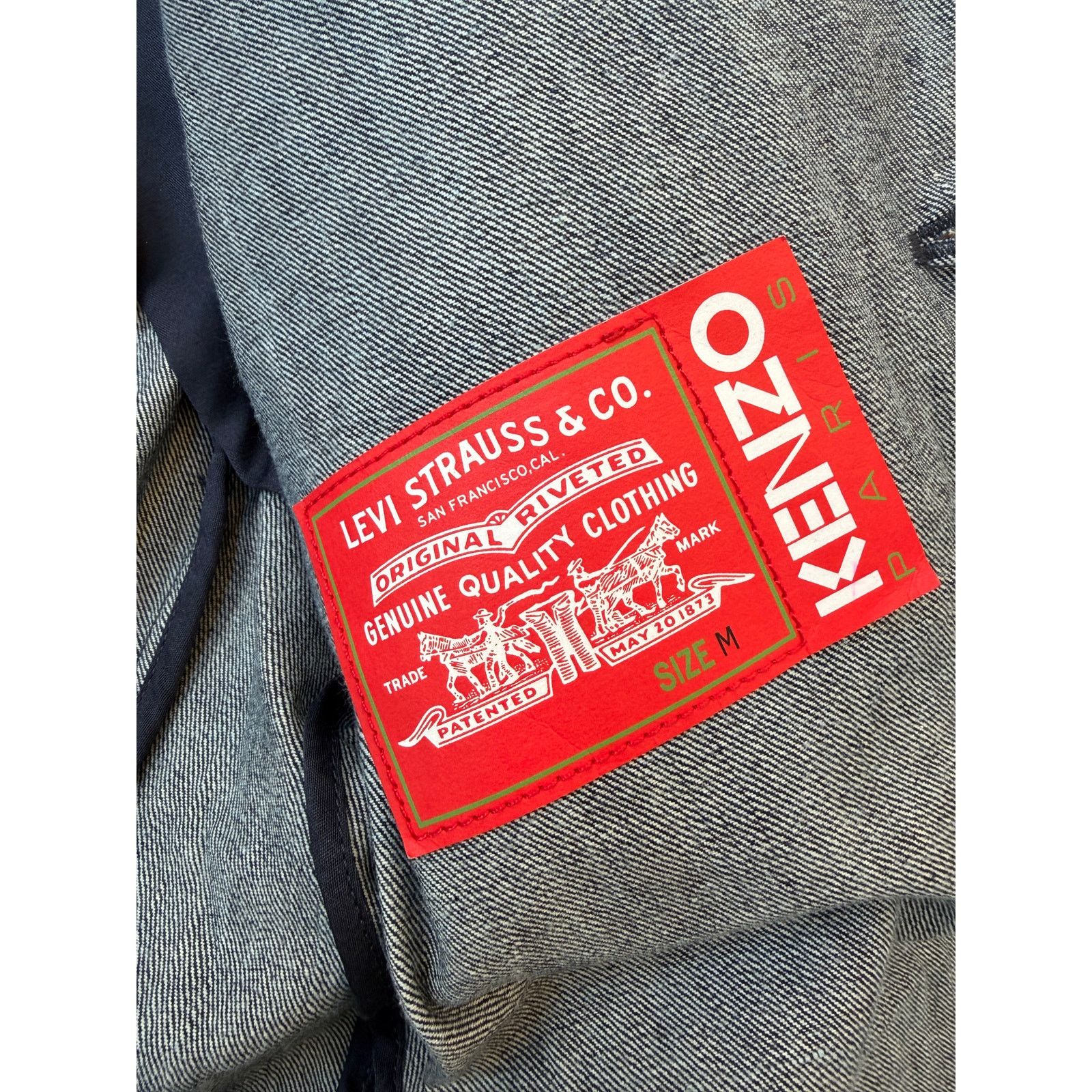 Kenzo × Levi's Levi's x Kenzo Denim Blazer Size US M / EU 48-50 / 2 - 7 Thumbnail