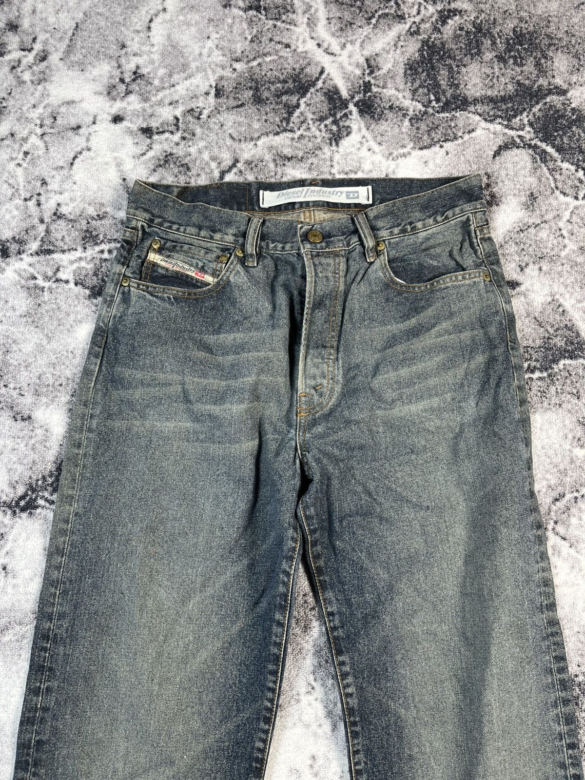 Diesel Diesel Industry straight fit blue denim jeans made in Italy. Size US 32 / EU 48 - 3 Thumbnail