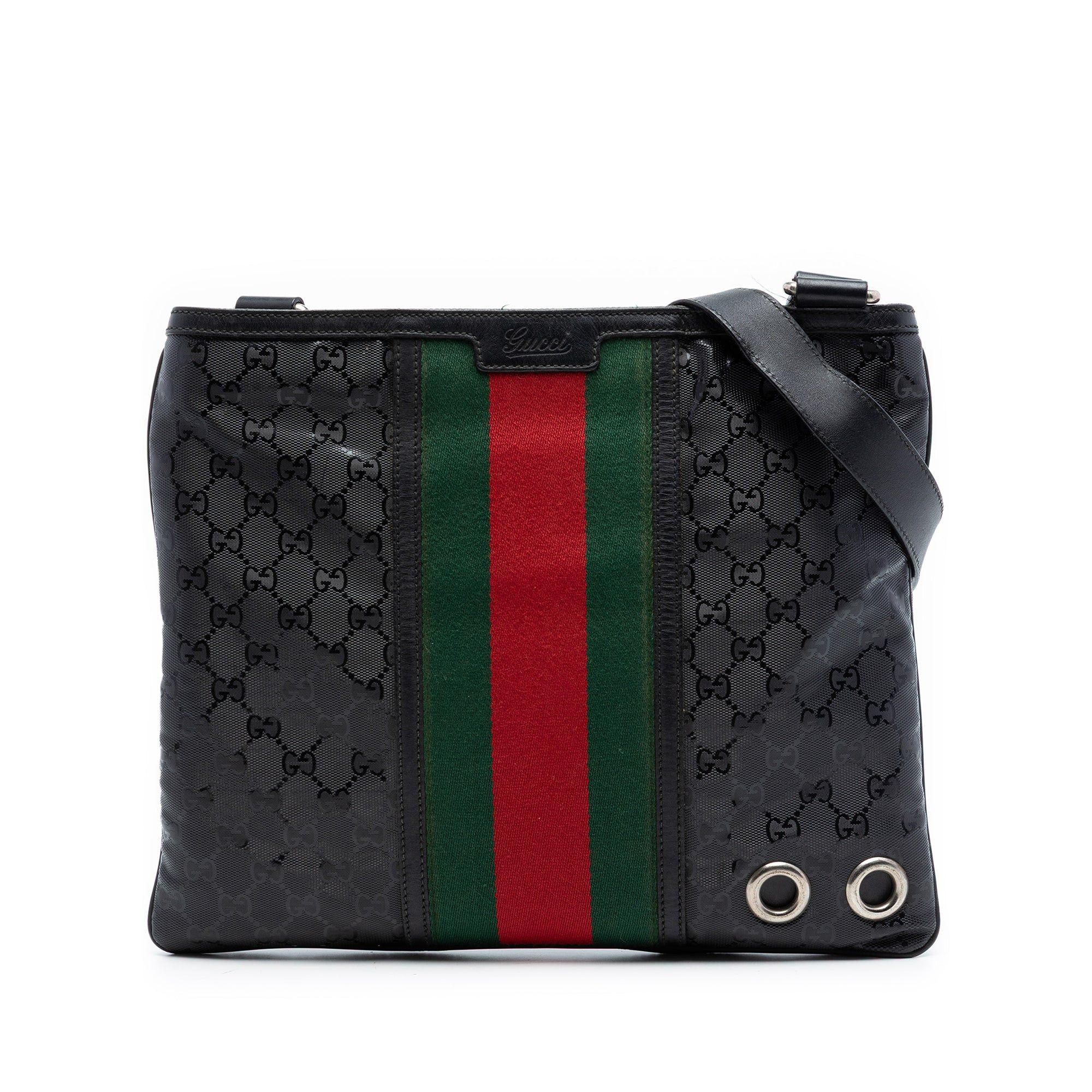 Gucci Fiat 500 Medium GG Imprime Web Messenger Bag Size ONE SIZE - 1 Thumbnail