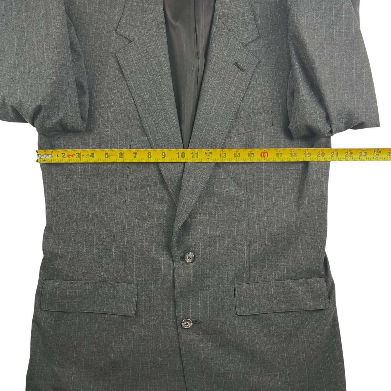 Brooks Brothers Brooks Brothers Men’s Wool Blend Pinstripe Suit Gray • USA • Size 42L - 8 Thumbnail