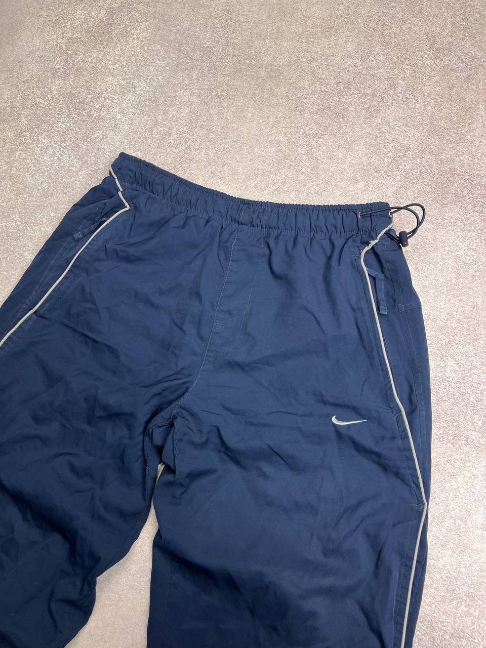 Nike × Vintage Vintage Nike Shox Baggy Nylon Trackpants Y2K S Size US 31 - 5 Thumbnail