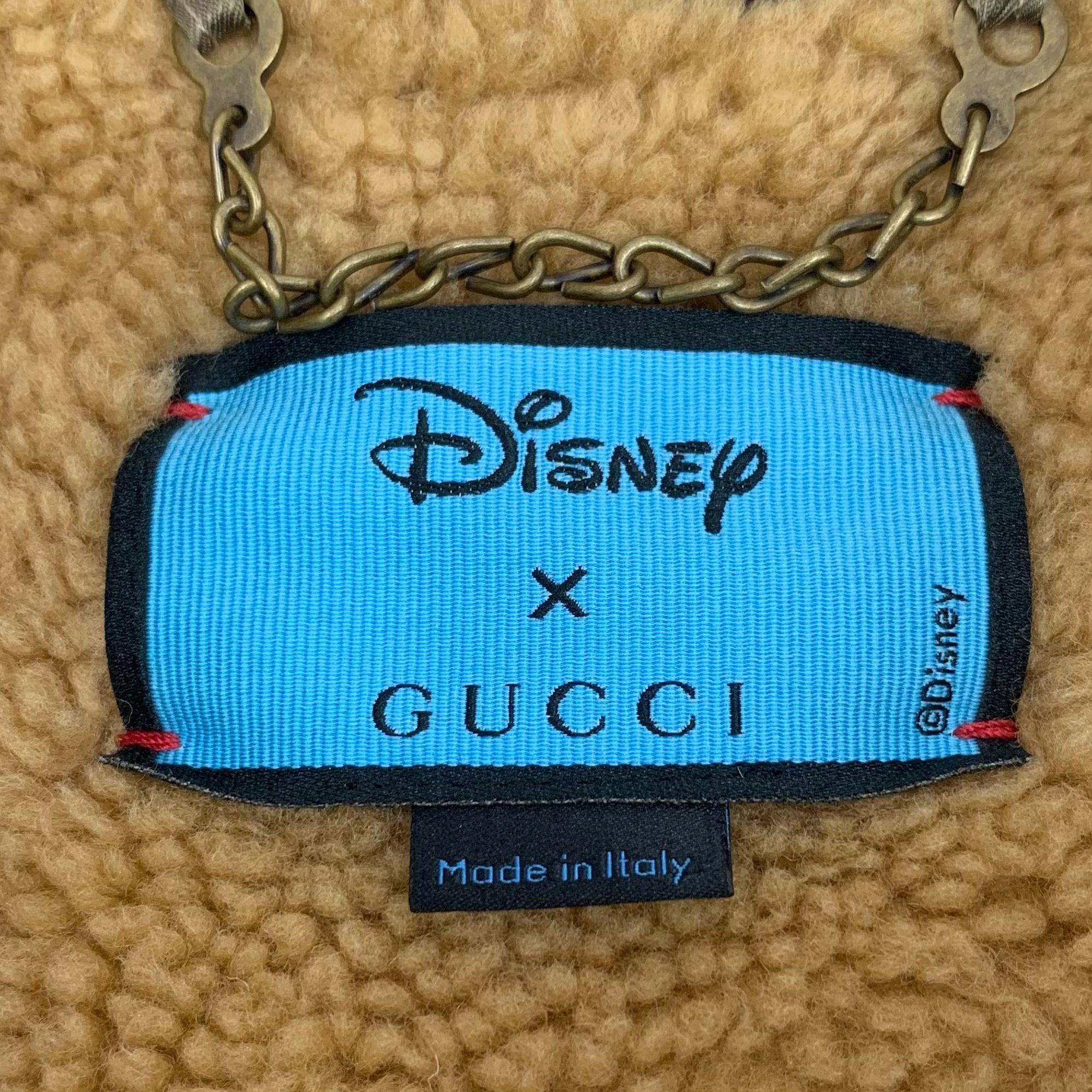 Gucci Disney X Gucci Deep Blue Wool Striped Single-Breasted Volley Size XL / US 12-14 / IT 48-50 - 2 Thumbnail