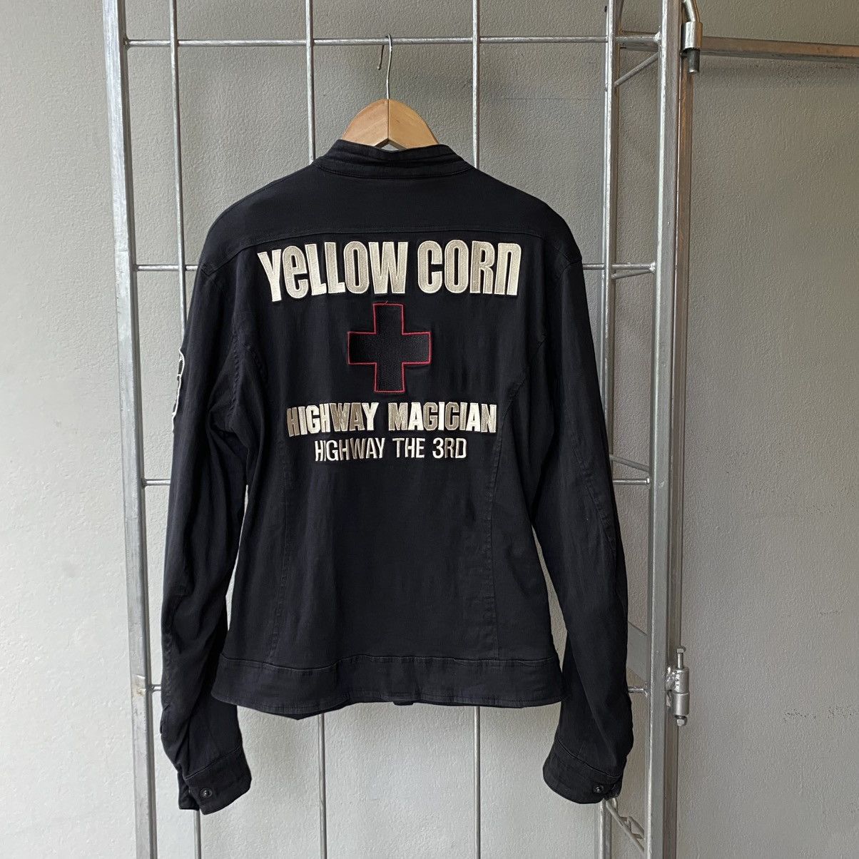 YELLOW CORN YELLOW CORN Black Super Bike Jacket Size M / US 6-8 / IT 42-44 - 8 Thumbnail