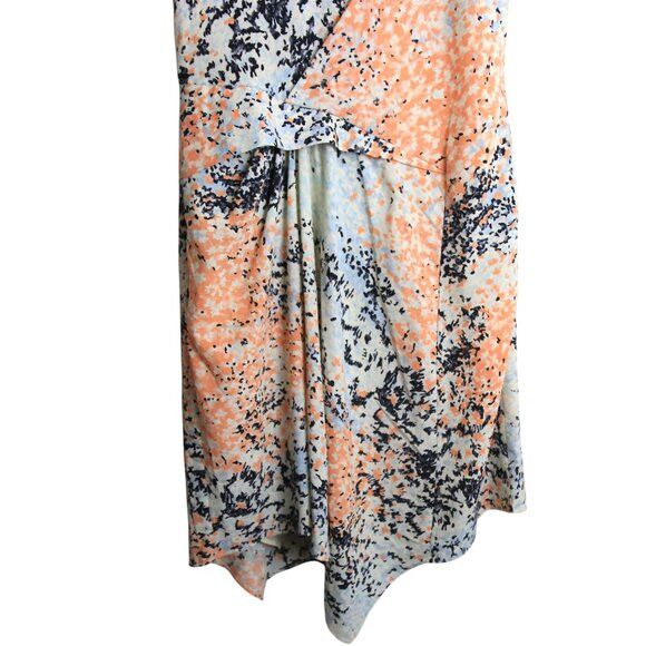 Helmut Lang Helmut Lang Abstract Print Flutter Front Multicolor Dress Size XS / US 0-2 / IT 36-38 - 4 Thumbnail