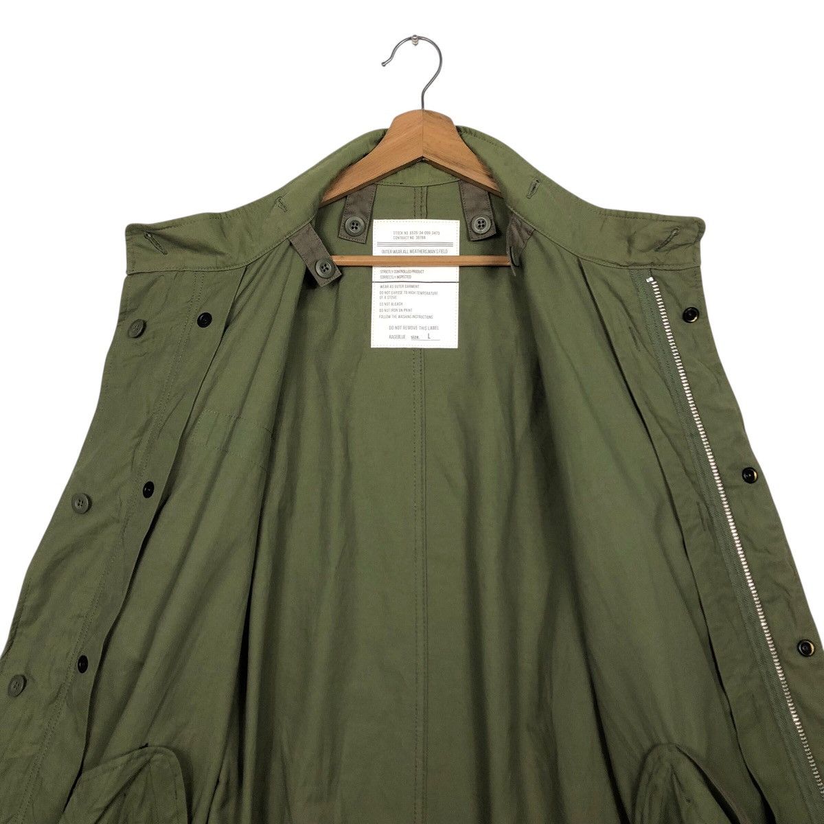 Japanese Brand Rageblue Militarized M51 Fishtail Parka Archive Utility Coat Size US L / EU 52-54 / 3 - 16 Thumbnail