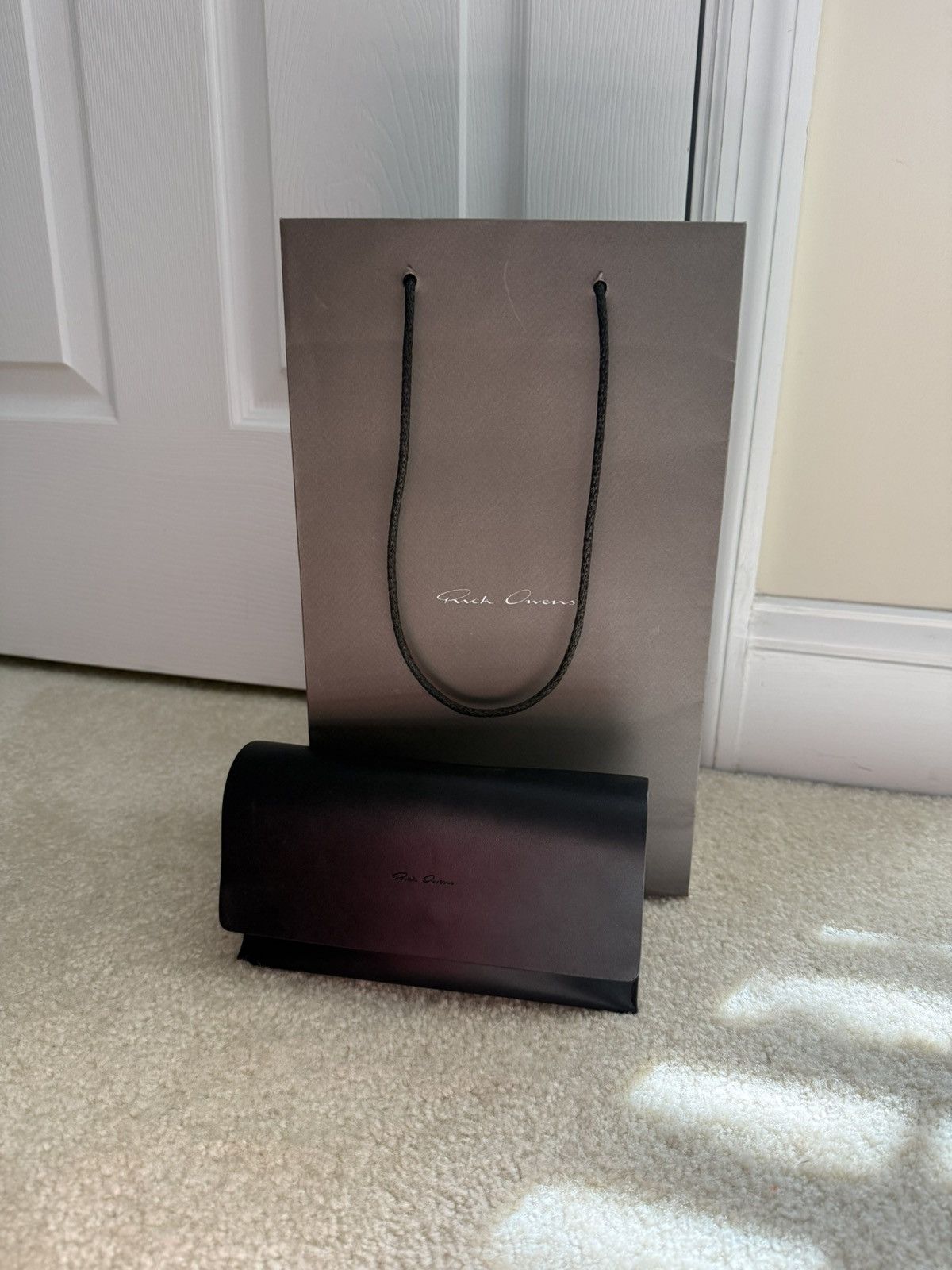 Rick Owens Rick Owens Black/Gold Shield SunGlasses Size ONE SIZE - 10 Thumbnail