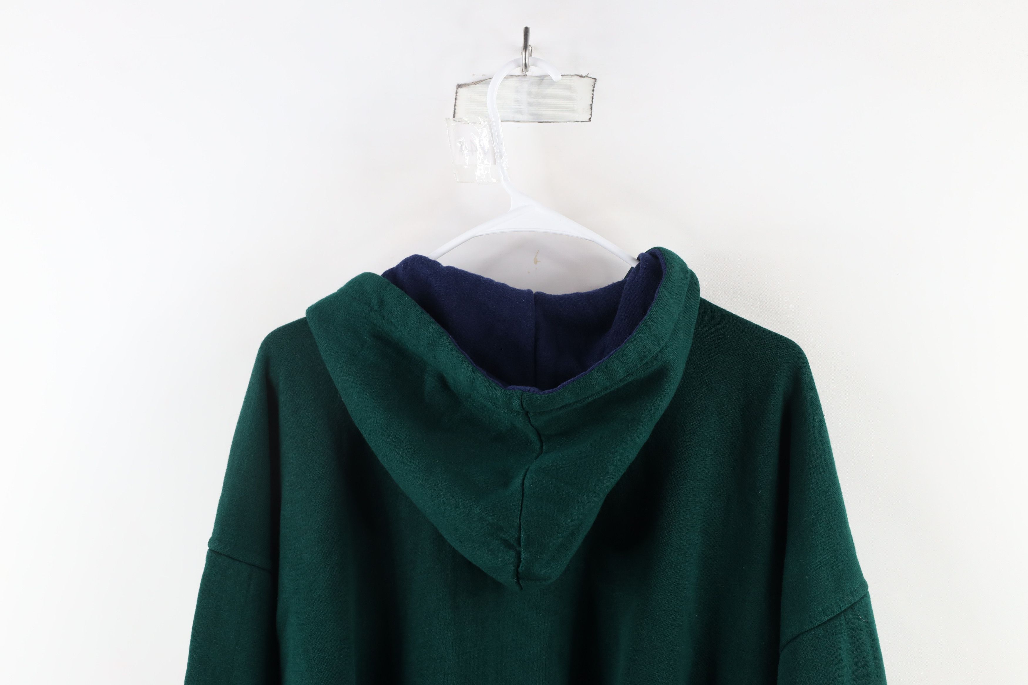 Vintage Vintage 90s Streetwear Heavyweight Thermal Lined Hoodie Size US XXL / EU 58 / 5 - 11 Thumbnail