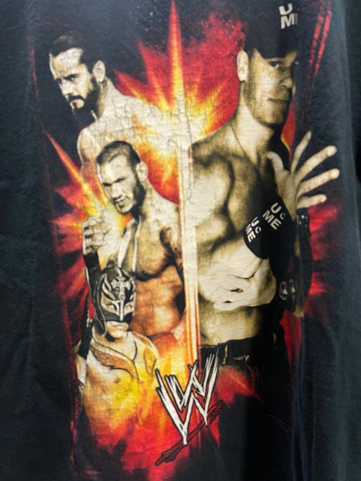 WWE WWE Vintage Graphic Tee - John Cena & More Size US XL / EU 56 / 4 - 2 Thumbnail