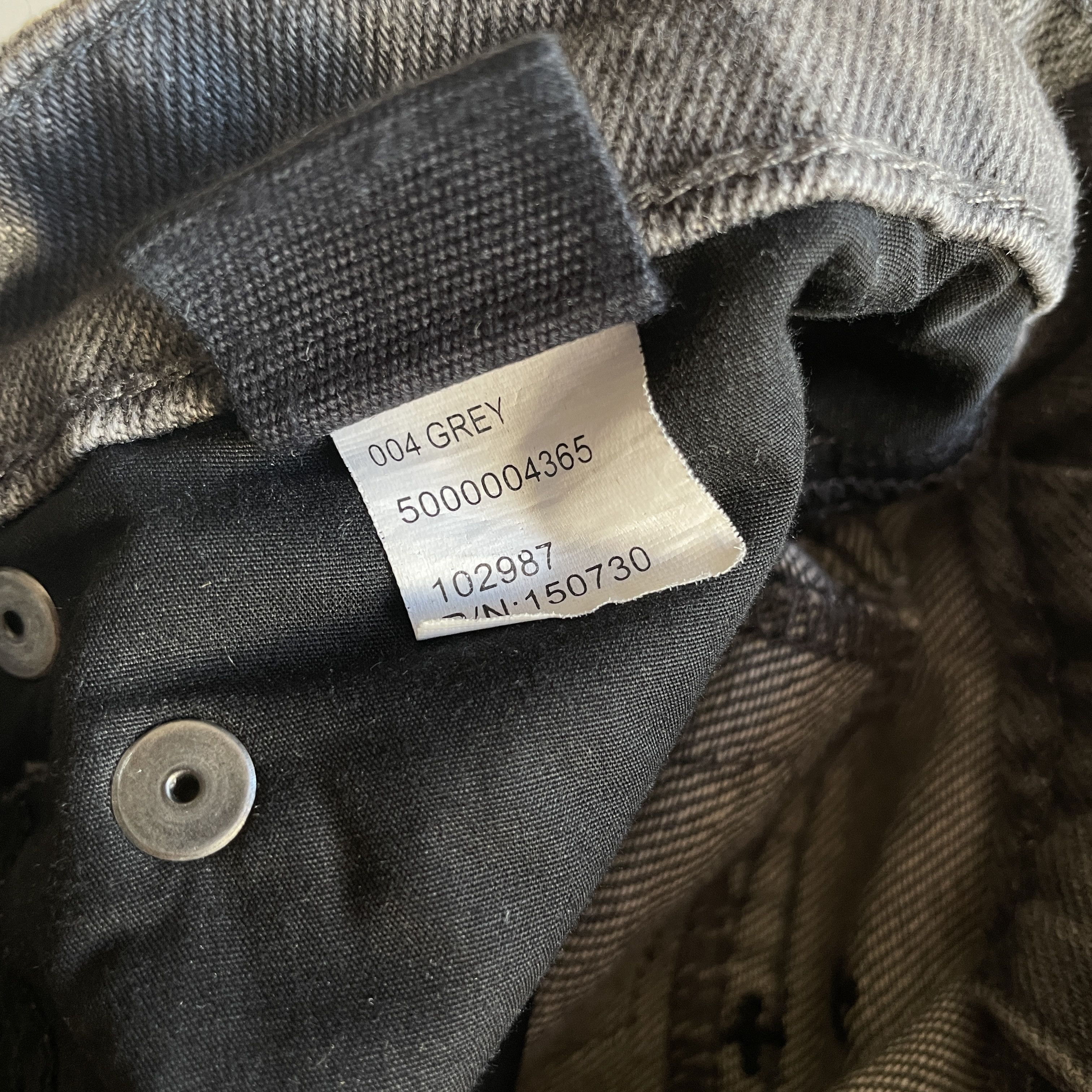 Ksubi Ksubi Chitch Fire Starter Distressed Gray Denim Size 32 Size US 32 / EU 48 - 18 Thumbnail