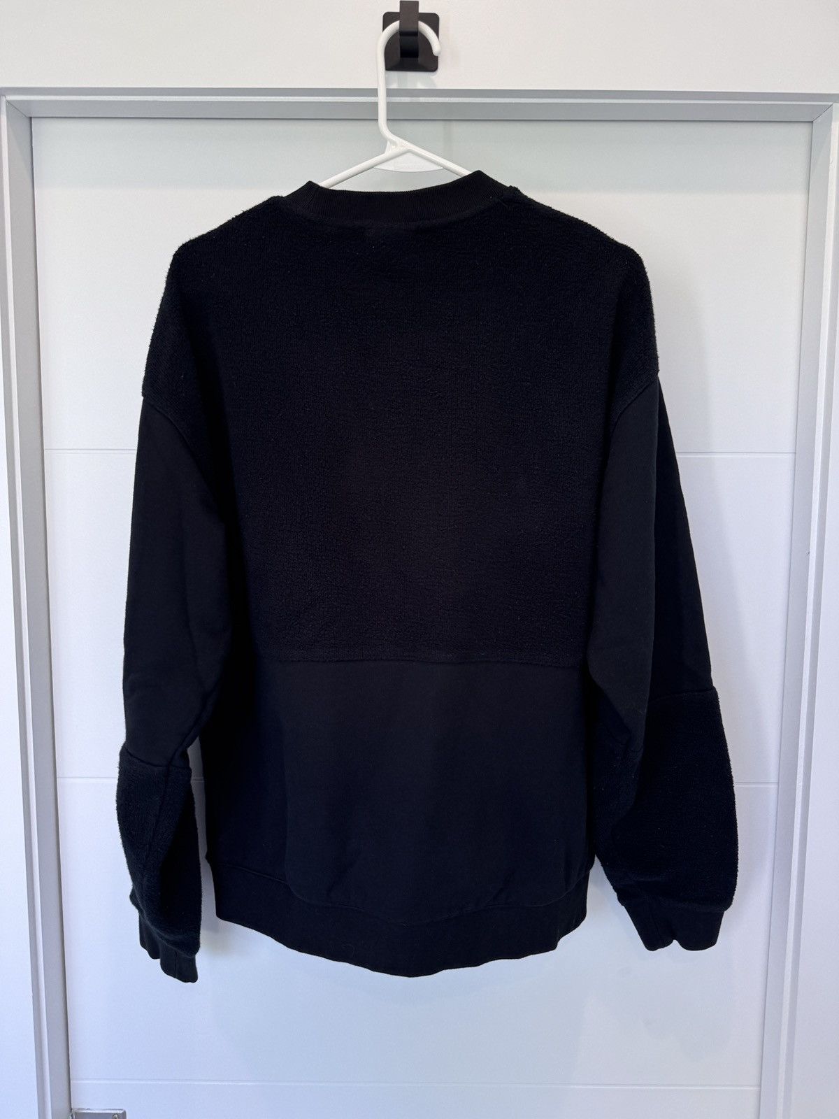 Kith Kith Reverse Paneled Fleece Crewneck Sweatshirt Black Size M Size US M / EU 48-50 / 2 - 8 Thumbnail