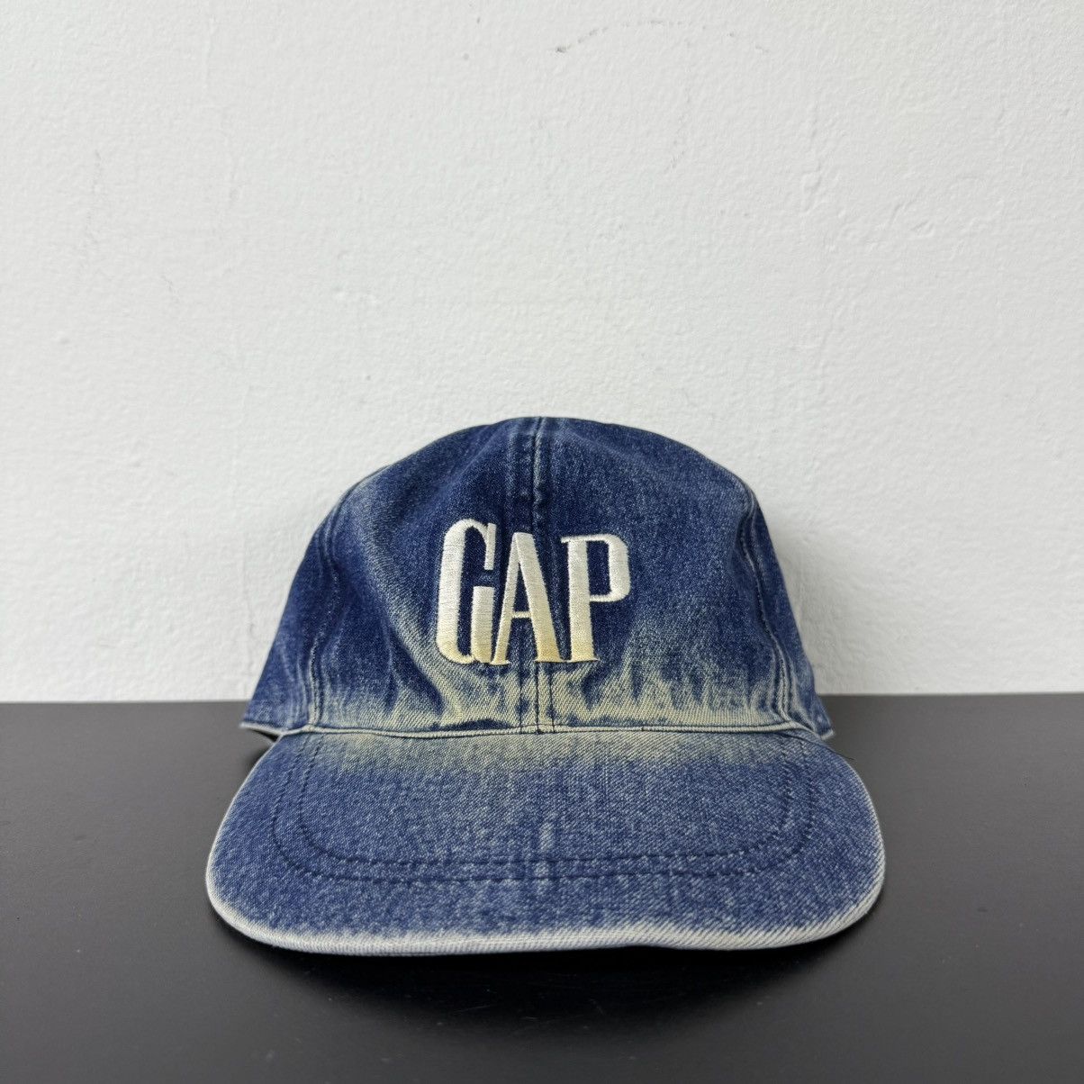 Gap 90s GAP Vintage Denim Logo Cap Size ONE SIZE - 1 Thumbnail