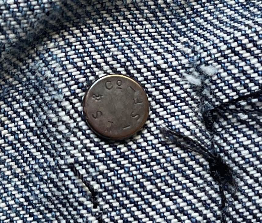 Levi's Vintage Clothing Vintage 90s Levis 501xx Lvc Rework Leather Selvedge jeans Size US 30 / EU 46 - 9 Thumbnail