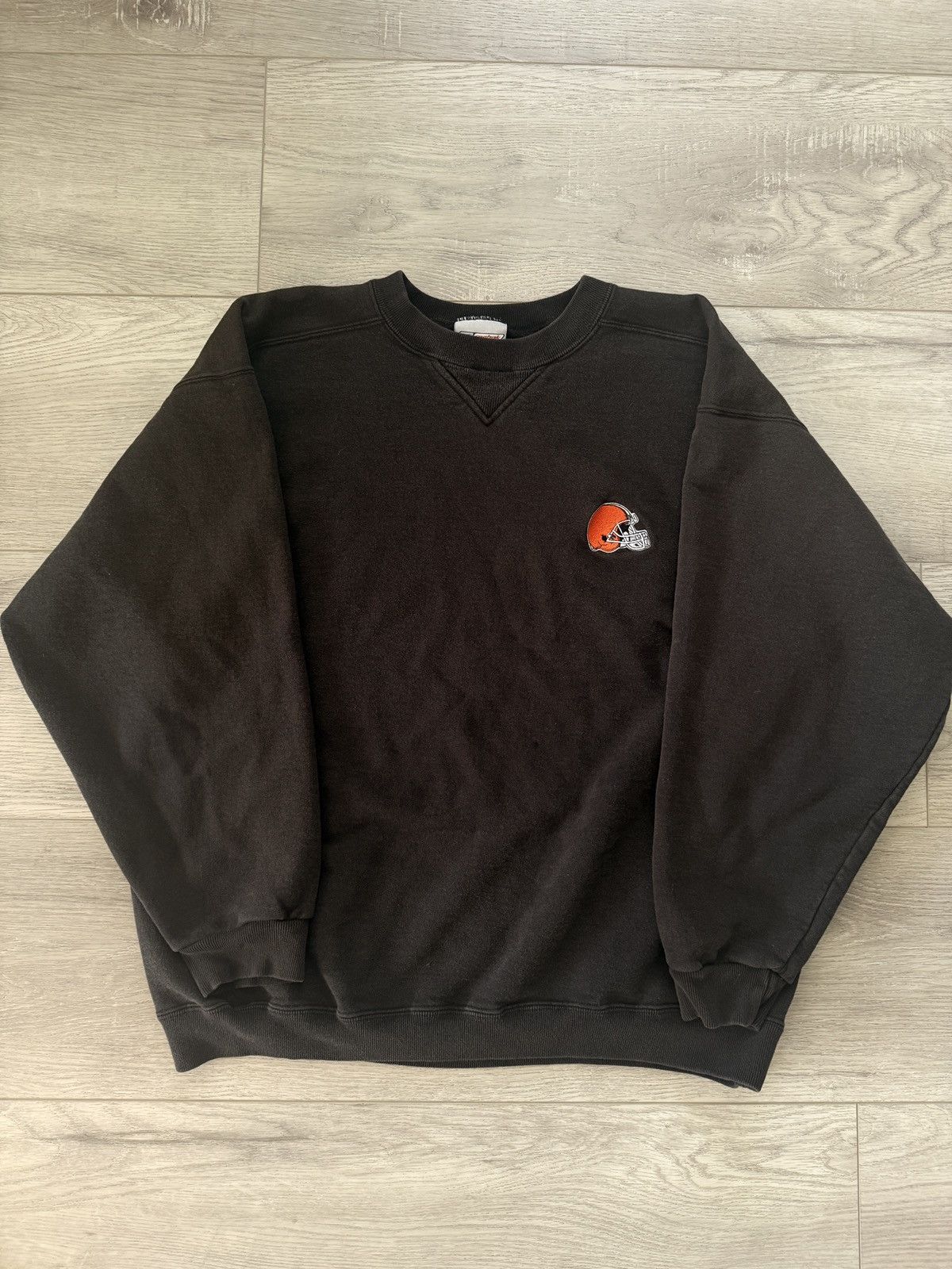 Reebok Vintage 90s Reebok Cleveland Browns Crewneck Made in Canada Size US XL / EU 56 / 4 - 1 Thumbnail