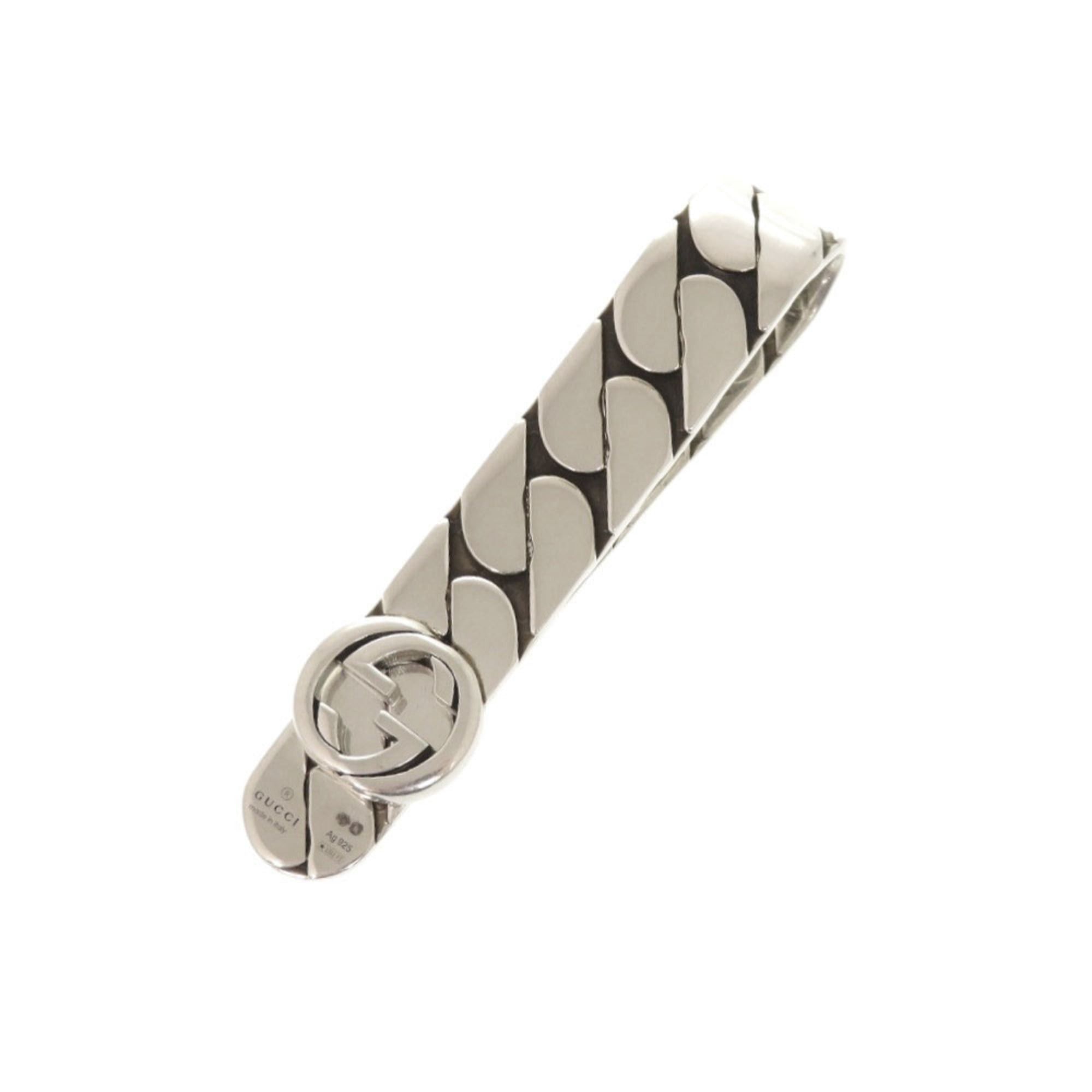 Gucci Excellent condition Gucci Interlocking G Silver 925 Money Clip 1380 Size ONE SIZE - 1 Thumbnail