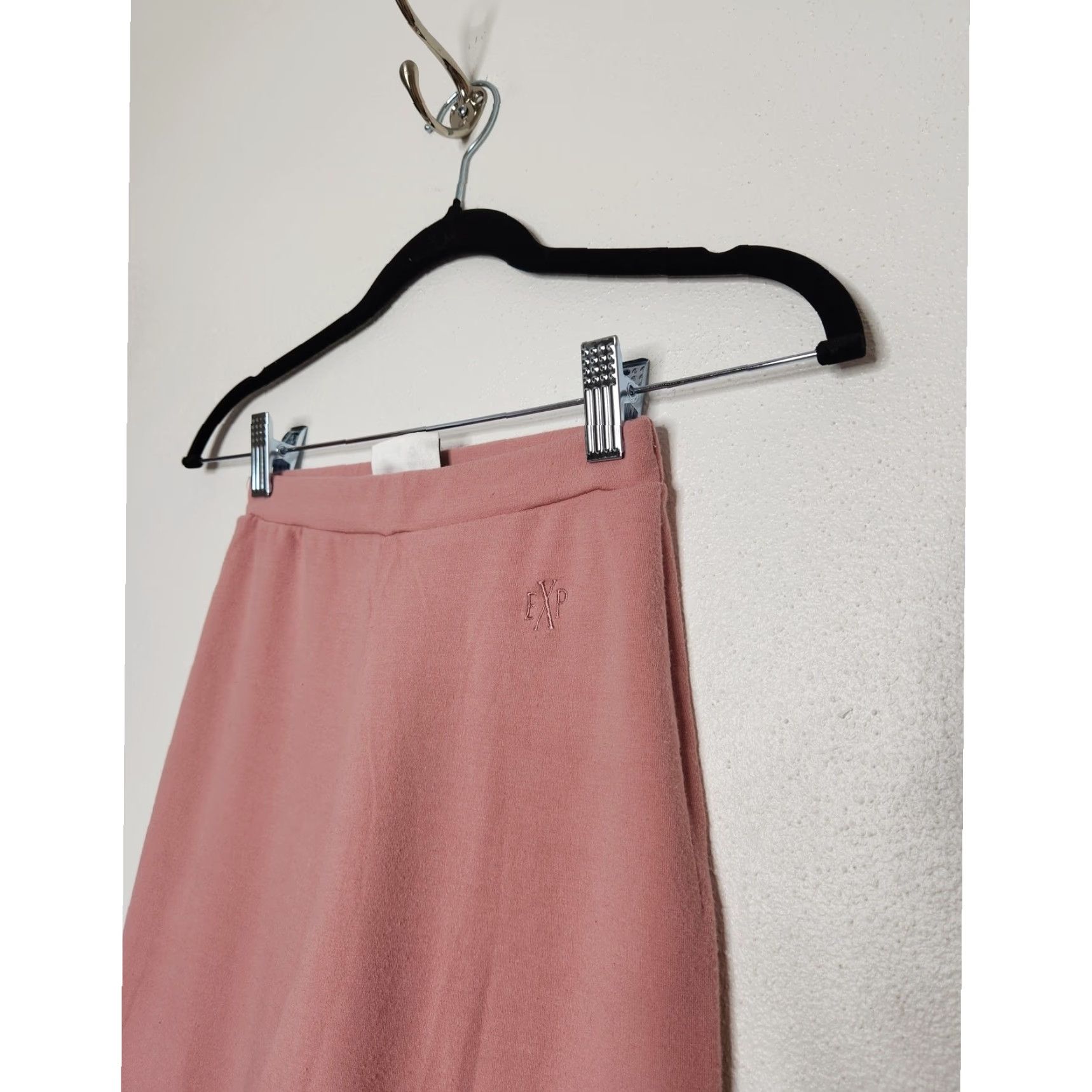 Vintage VINTAGE 90s High Rise Mom Leggings Bottoms Workout Pink Stretch Small Express Tricot Women Leggings S Pink Womens Size 28" / US 6 / IT 42 - 3 Thumbnail