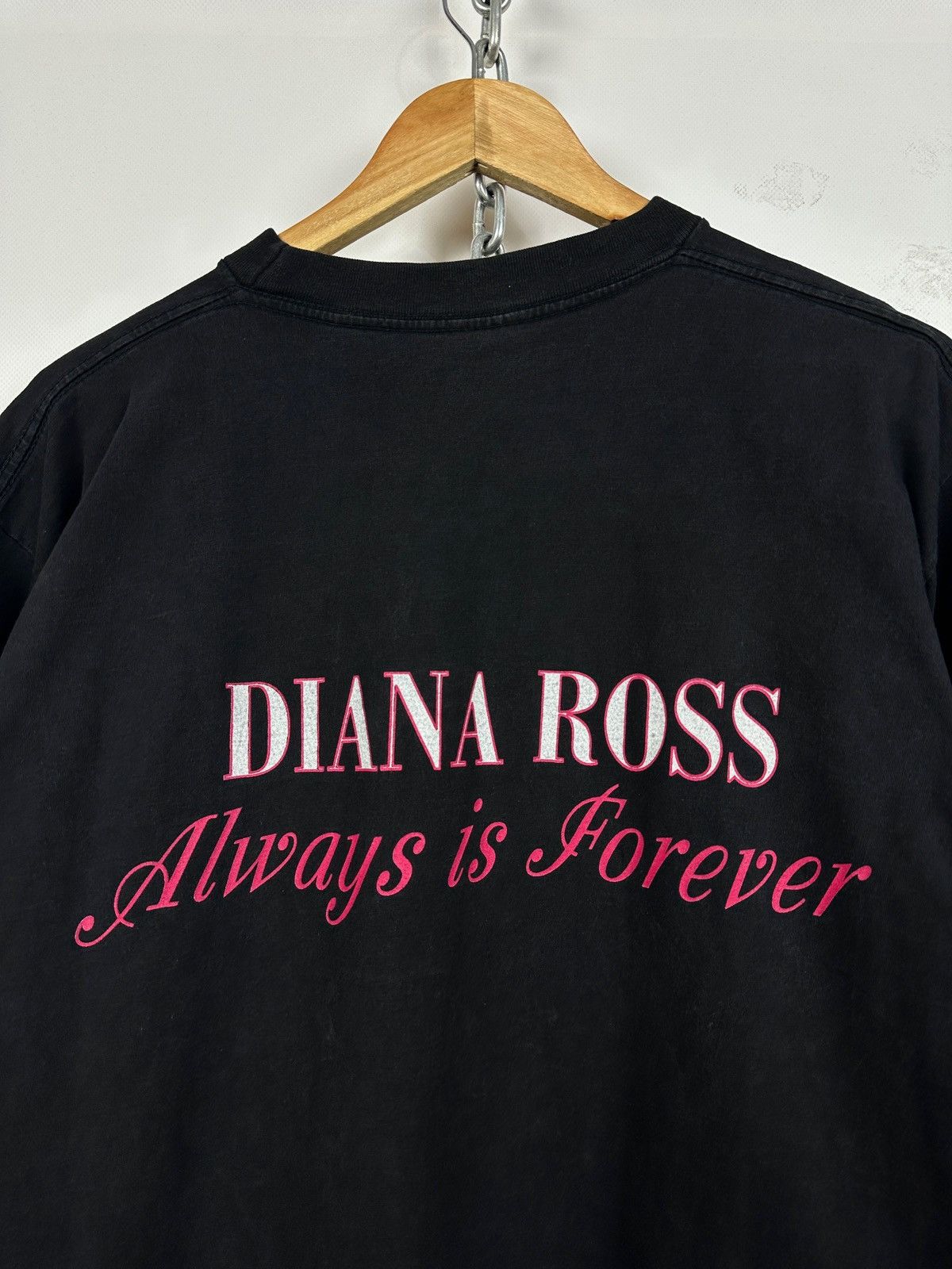 Band Tees 90s Vintage Diana Ross Always is Forever Band T-Shirt Size US XL / EU 56 / 4 - 16 Thumbnail