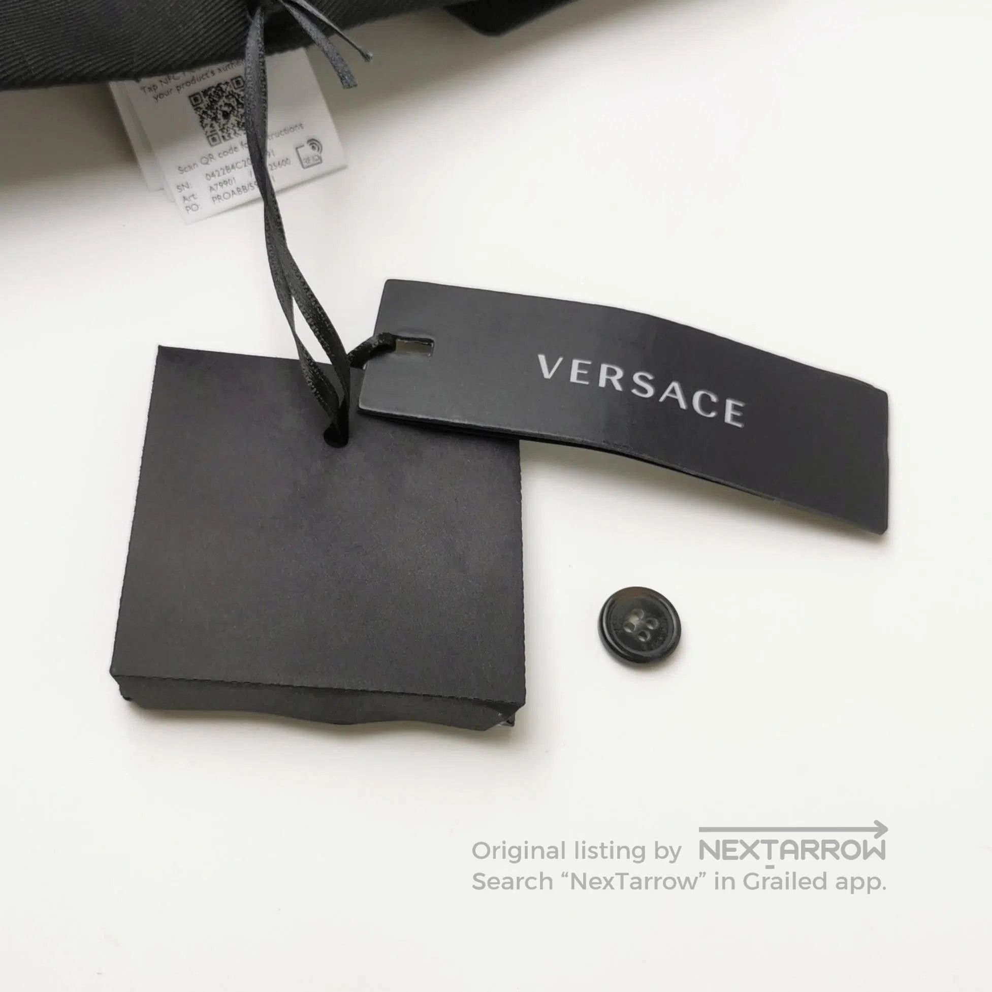 Versace Versace Cotton Solid Color Pants Size 52/XL. Size US 42 / EU 58 - 1 Thumbnail