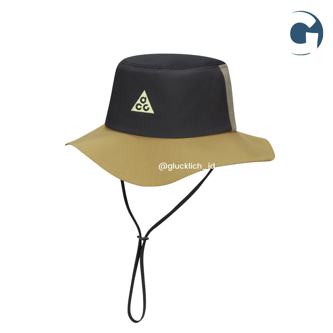 Nike ACG Nike ACG Bucket Hat Gore-Tex Infinium black new M/L | Grailed