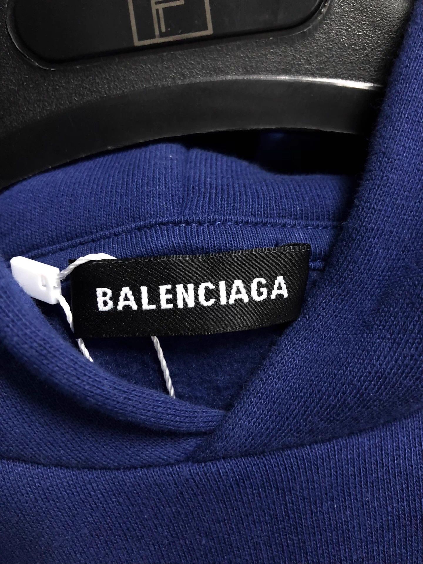 Balenciaga Balenciaga oversized cotton hoodie women's blue size 8 99 Size M / US 6-8 / IT 42-44 - 4 Thumbnail