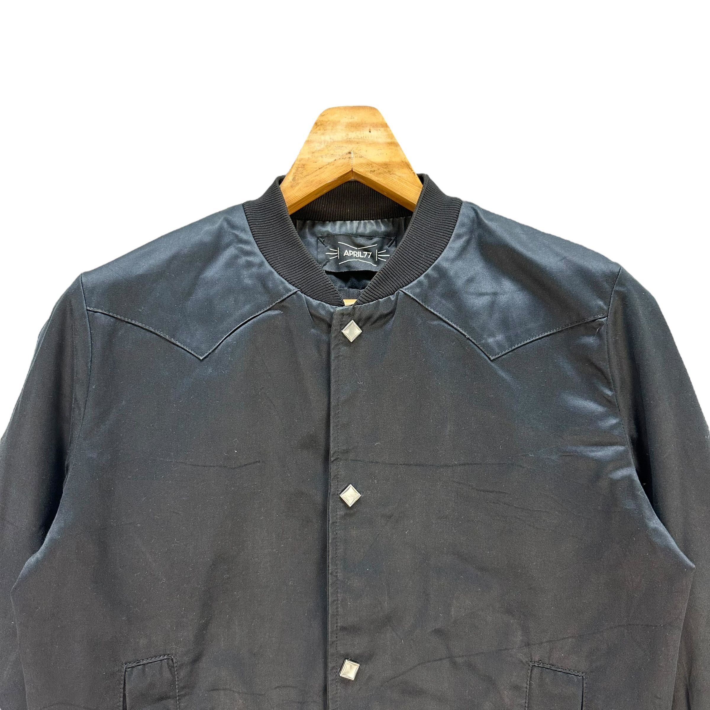 April 77 April 77 Boogie Cocktail Snap Button Bomber Jacket #A3-0058 Size US XS / EU 42 / 0 - 2 Thumbnail